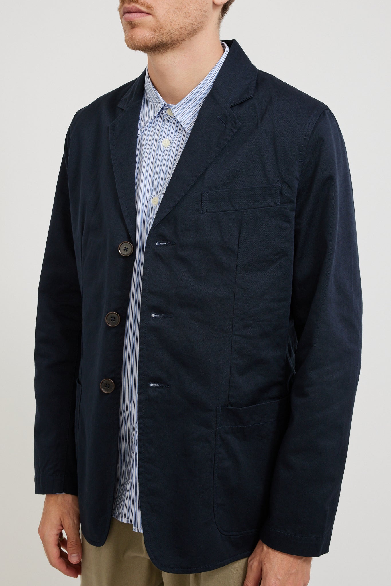 Universal Works | London Jacket Navy Twill | Maplestore