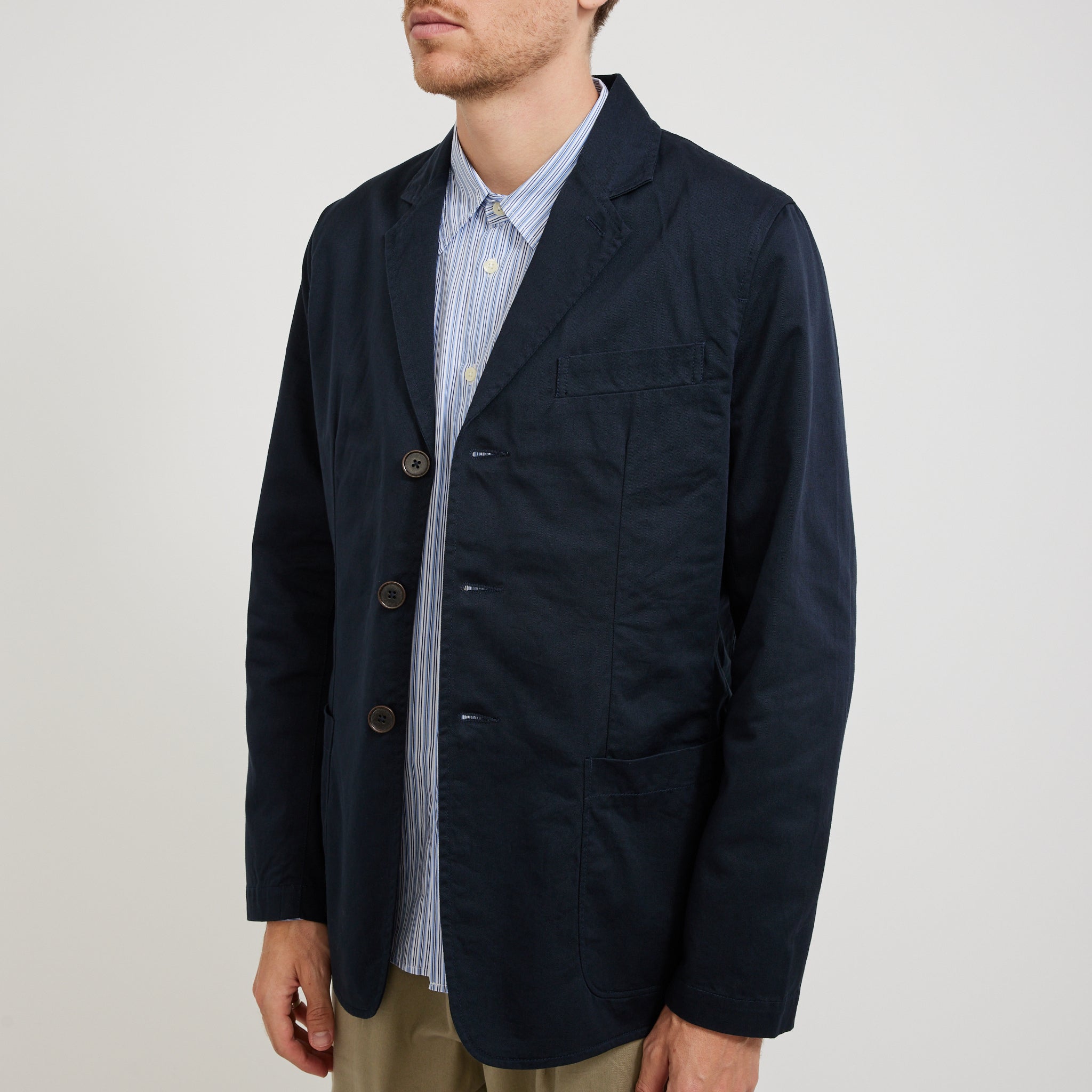 Universal Works | London Jacket Navy Twill | Maplestore
