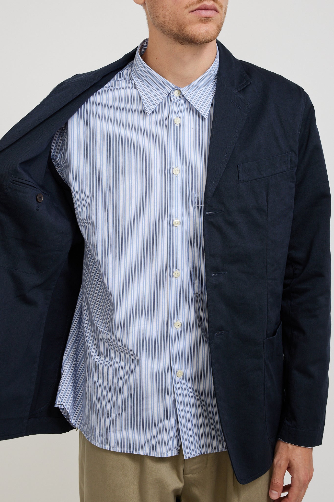 Universal Works | London Jacket Navy Twill | Maplestore