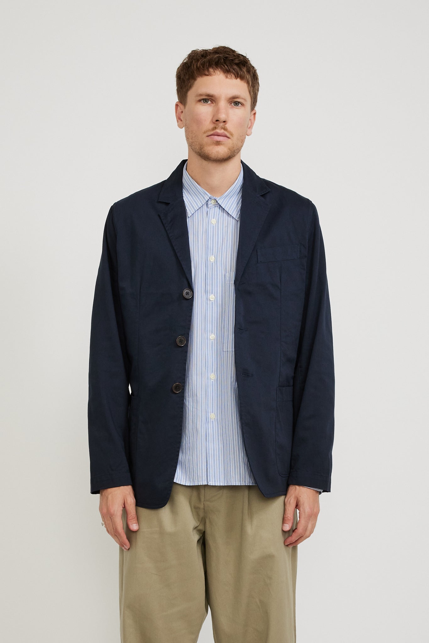 Universal Works | London Jacket Navy Twill | Maplestore