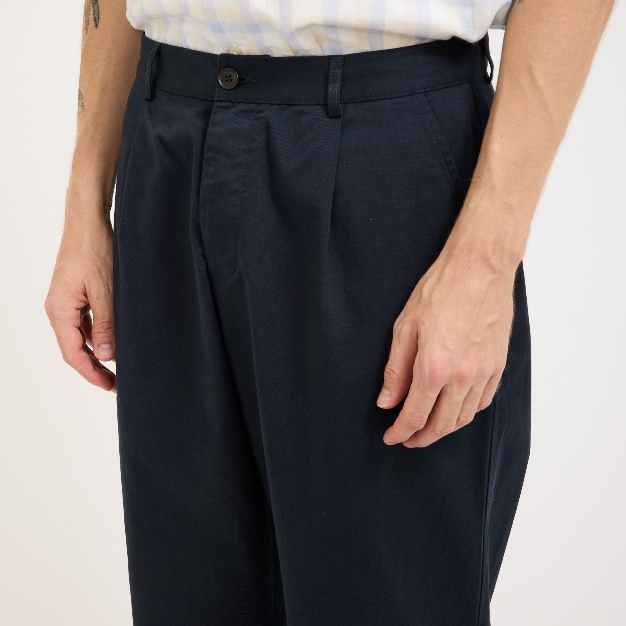 Universal Works | Duke Pant Twill Navy | Maplestore