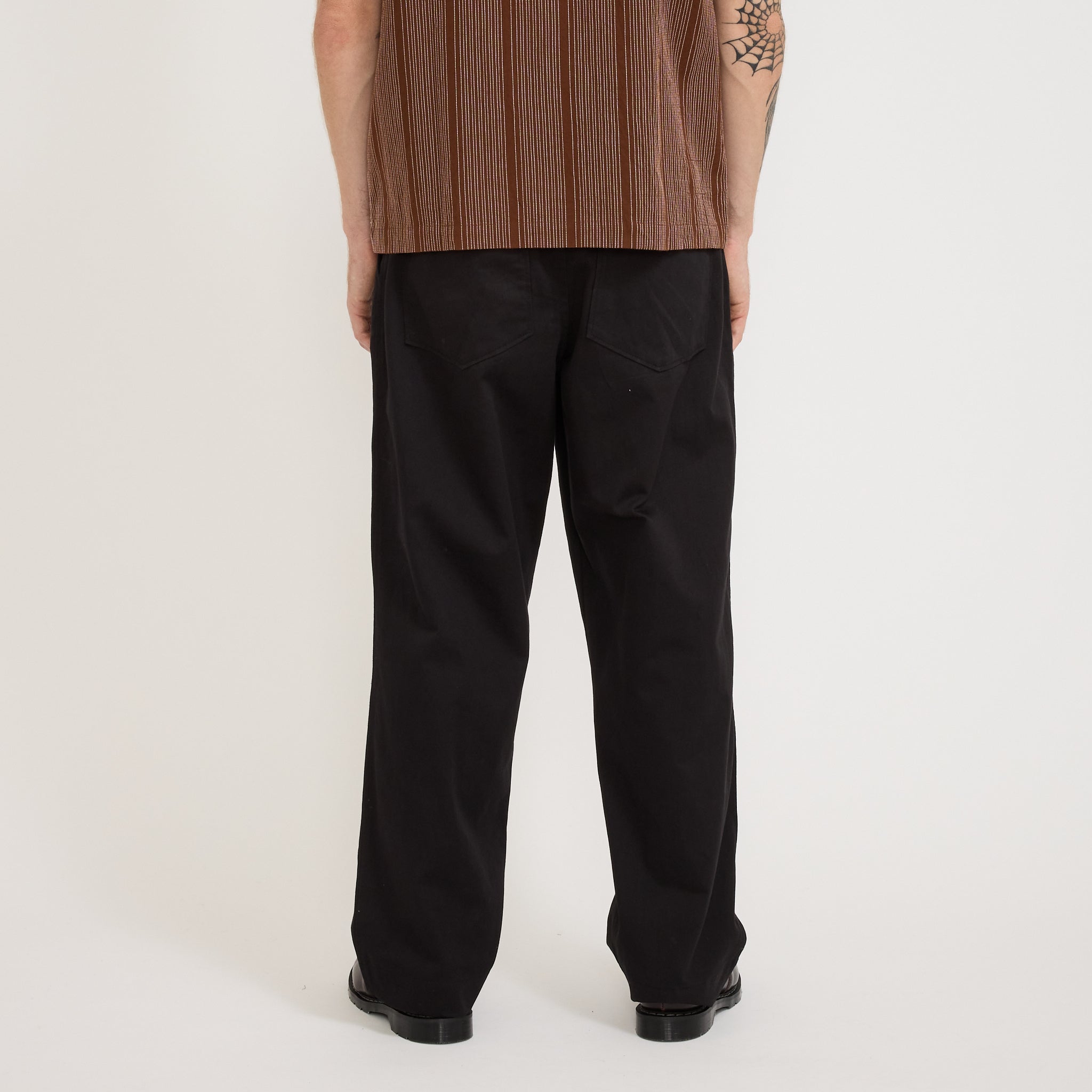 Universal Works | Duke Pant Twill Black | Maplestore