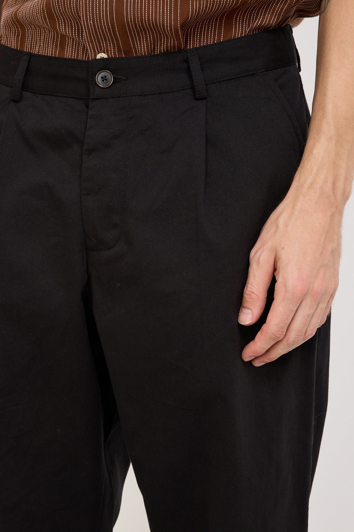 Duke Pant Twill Black