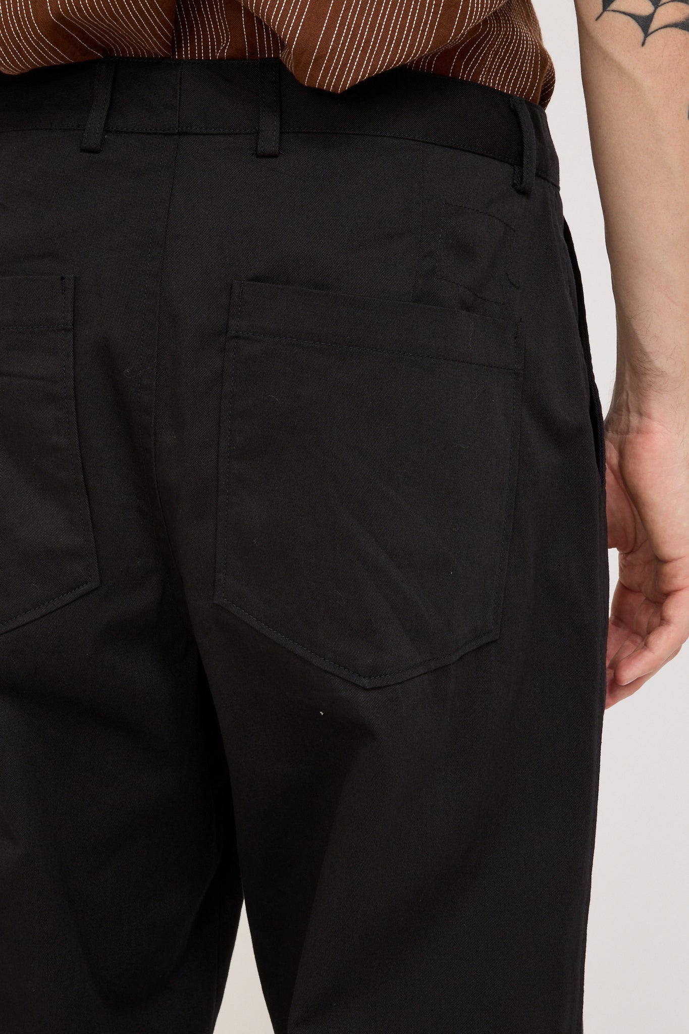 Duke Pant Twill Black