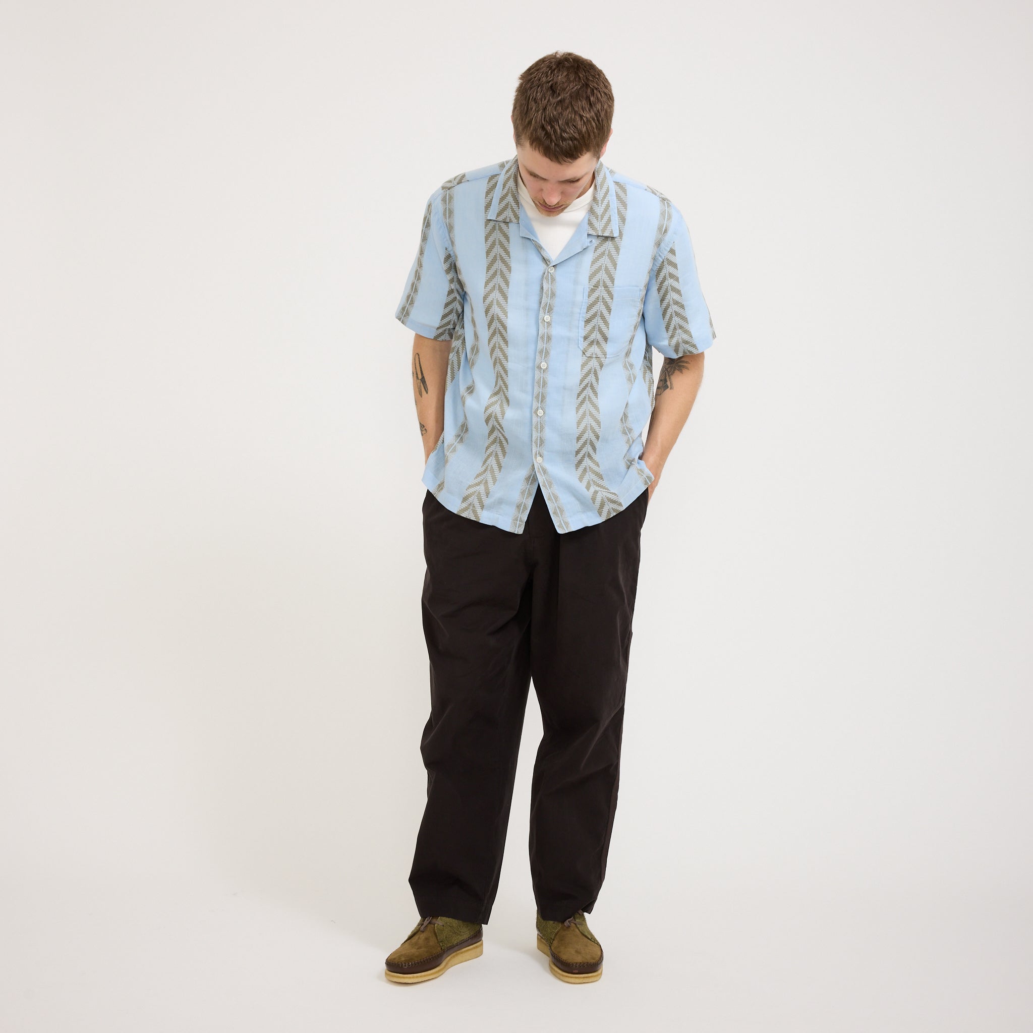 Oxford Pant Summer Canvas Licorice