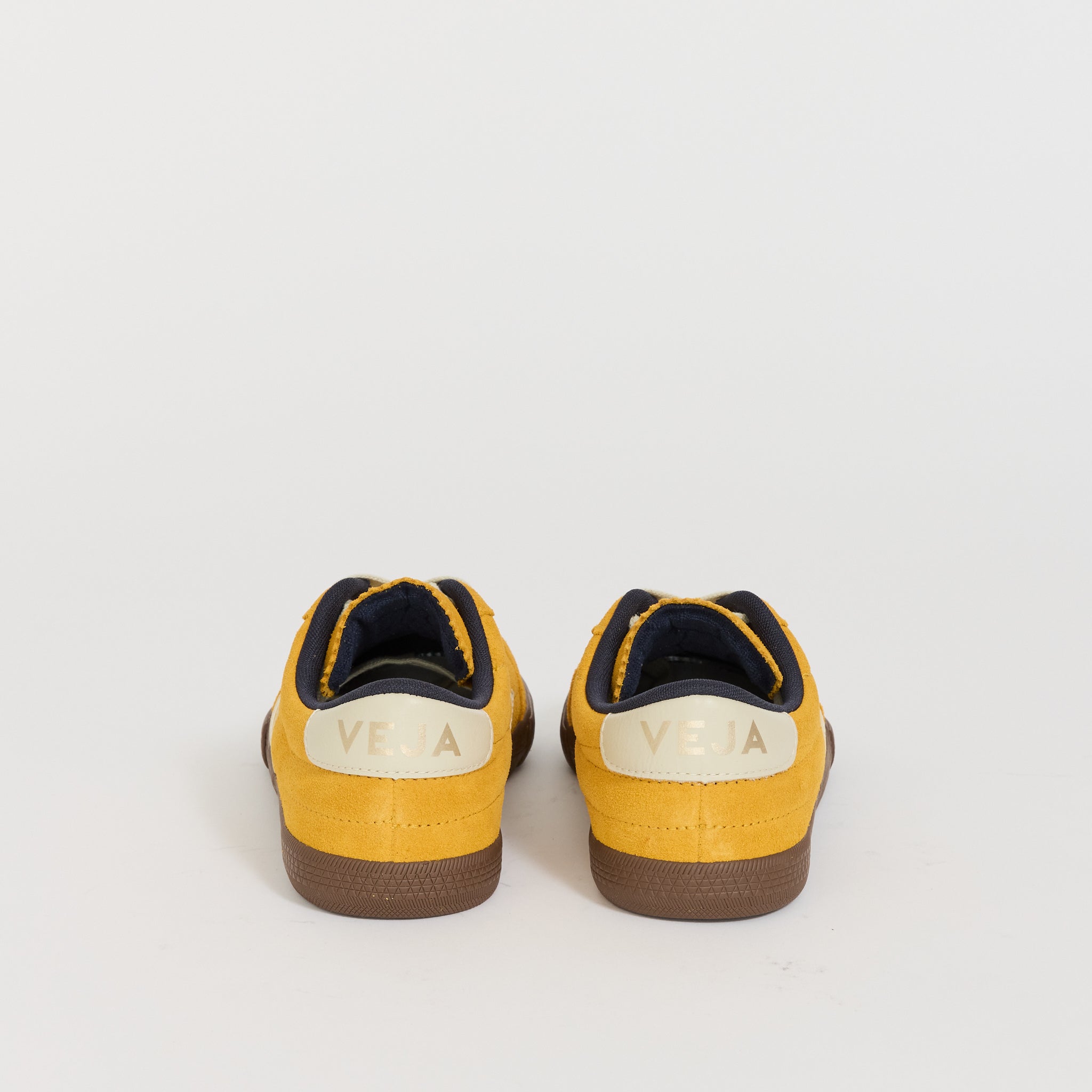 Veja | Womens Panenka Suede Safran Pierre Bark | Maplestore