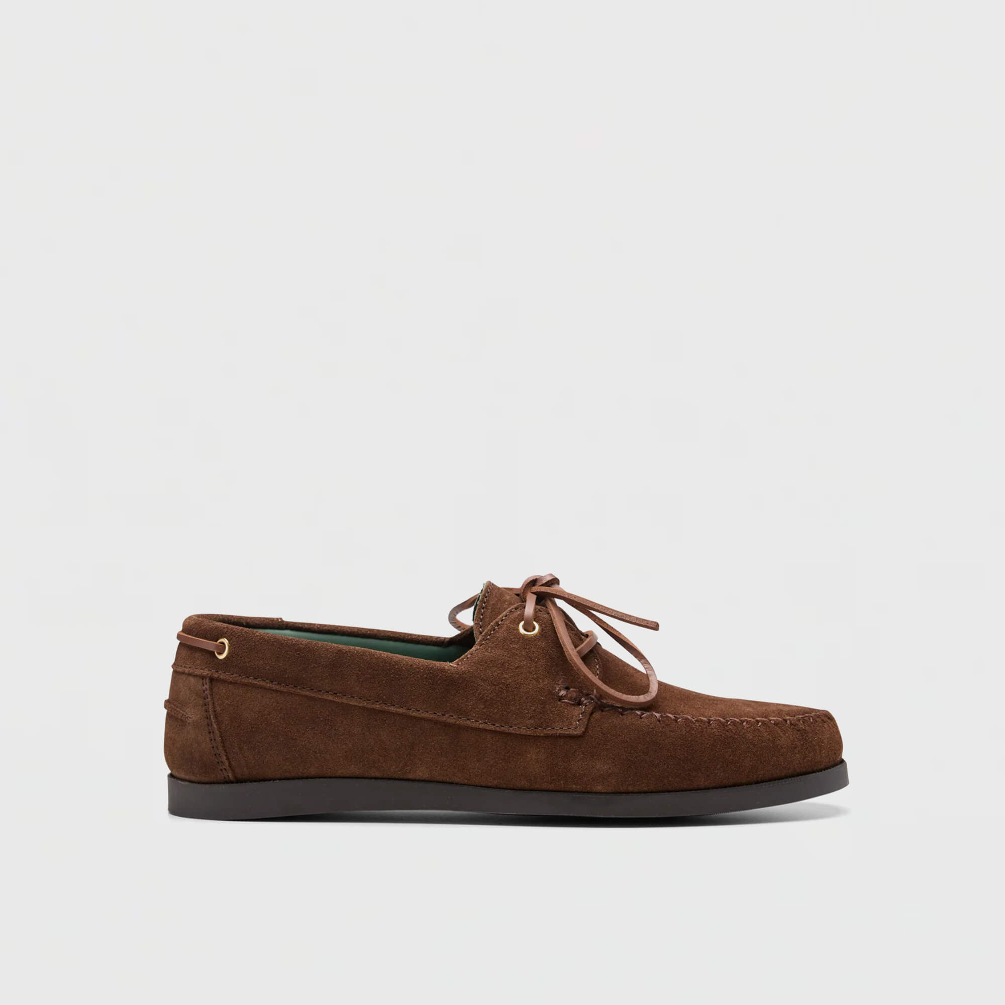 Boatman Brown Suede