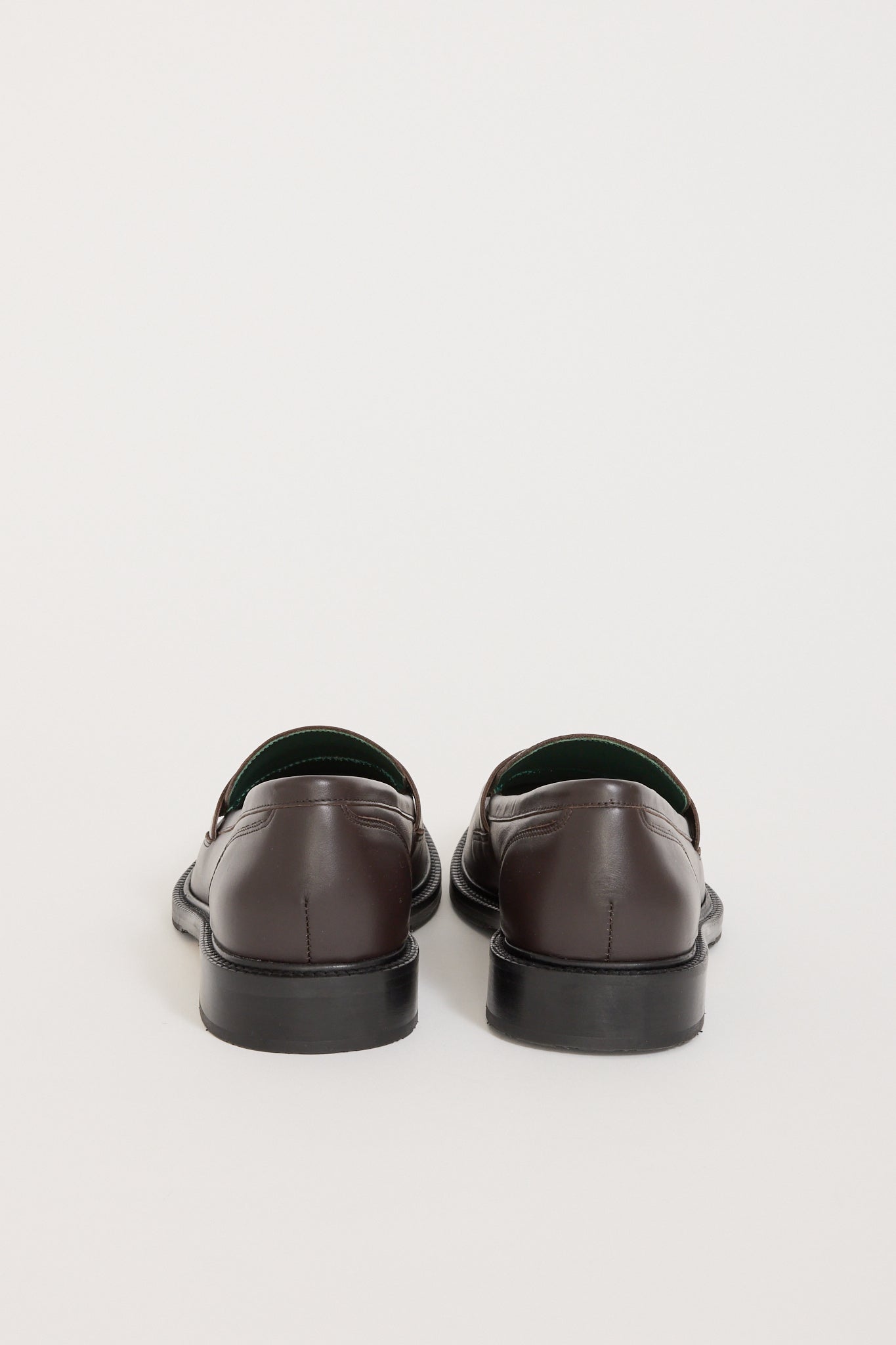 Vinny's | Townee Penny Loafer Dark Brown Leather | Maplestore