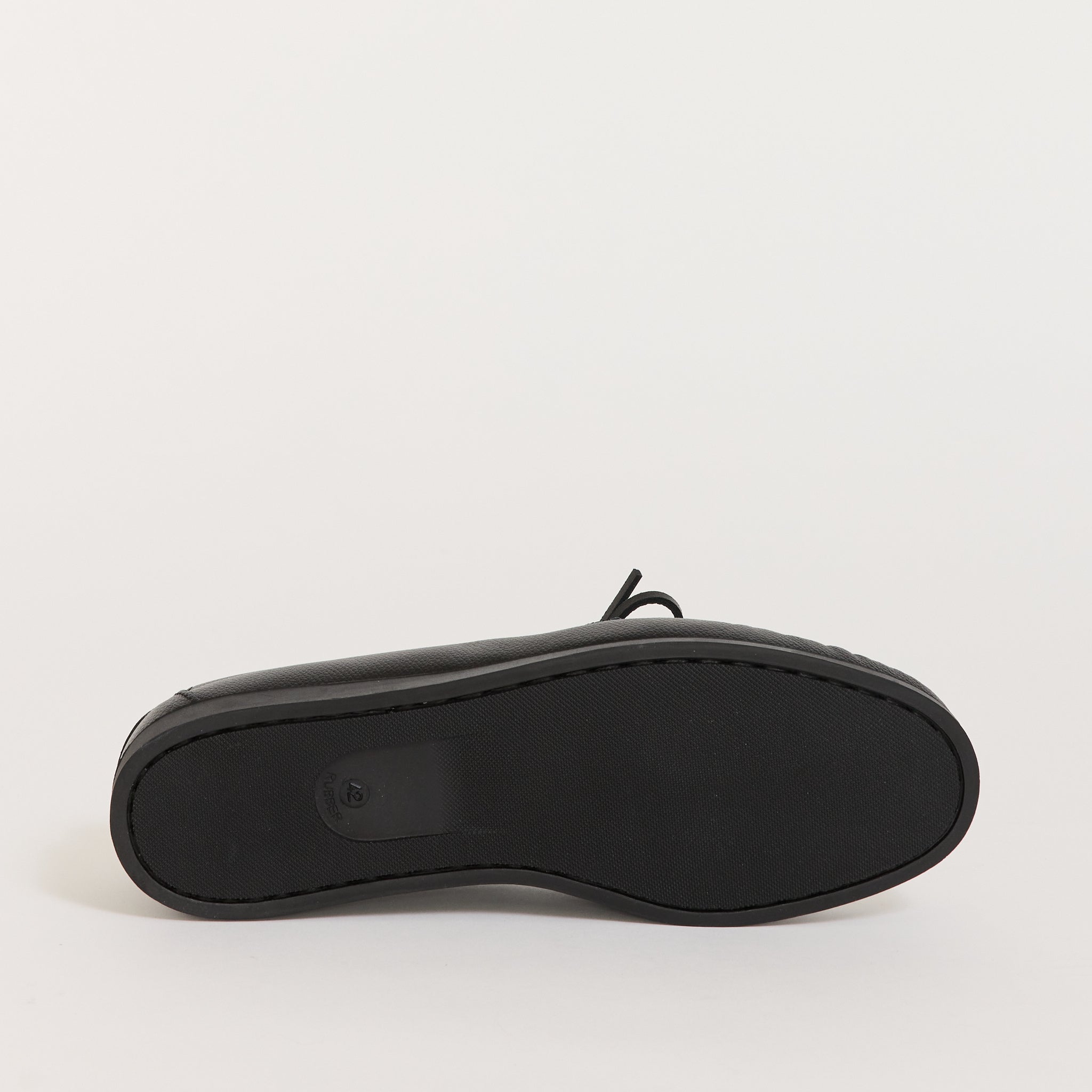 Vinny's | Boatman Black Grain Leather | Maplestore