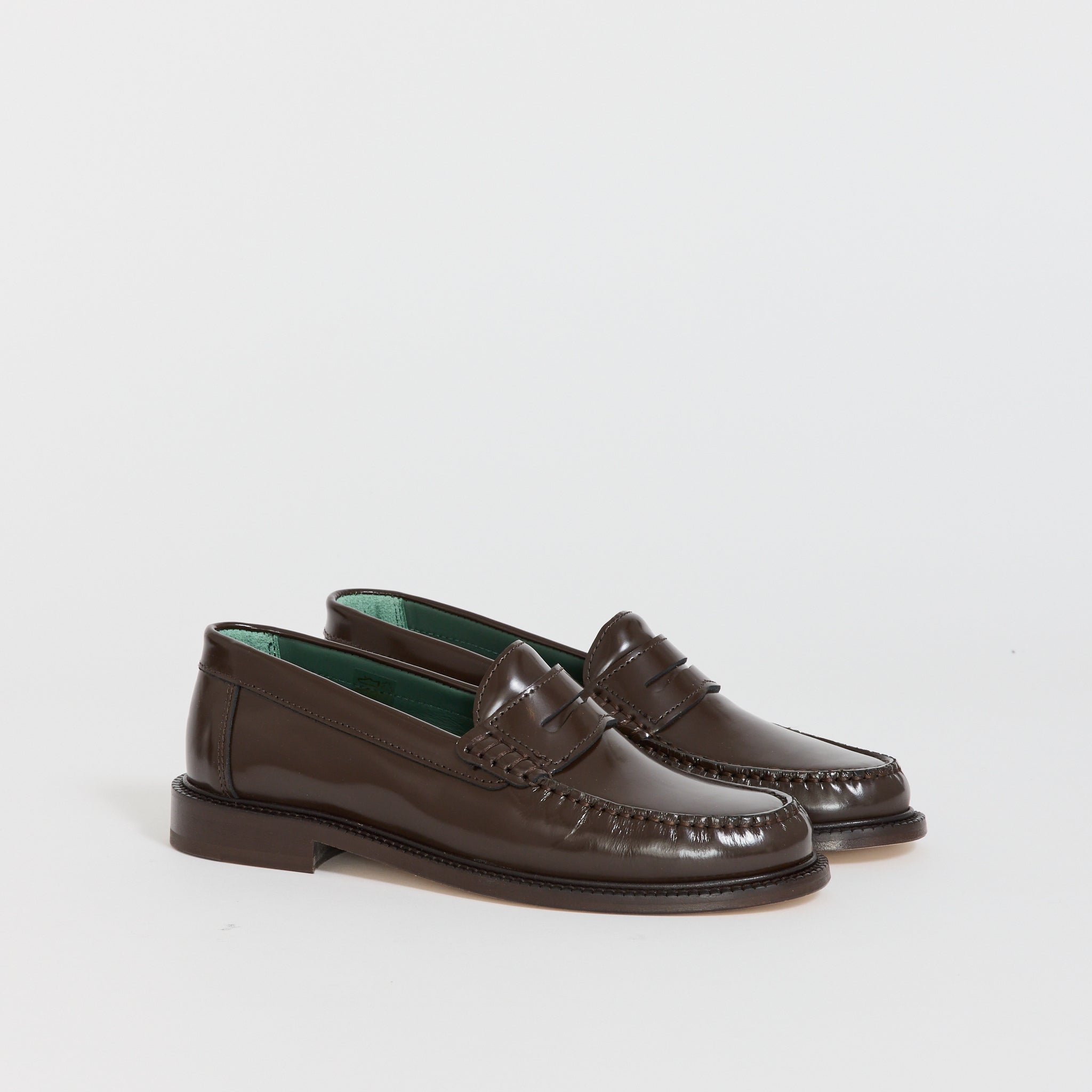 Yardee Mocassin Loafer Brown Polido Leather
