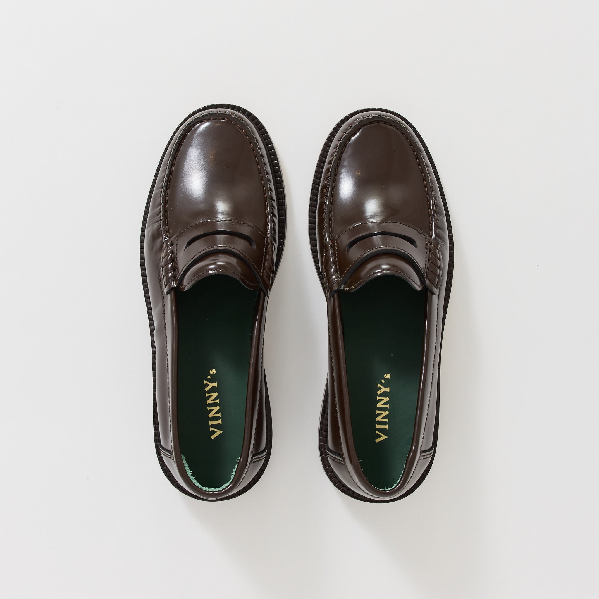 Yardee Mocassin Loafer Brown Polido Leather