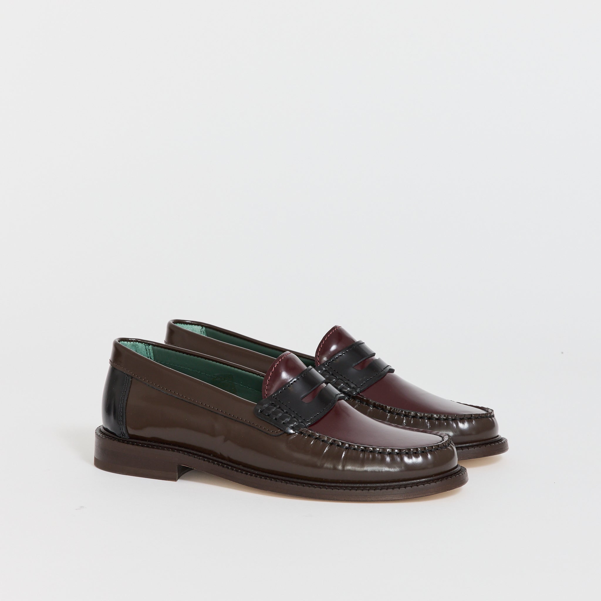 Yardee Mocassin Three Tone Loafer