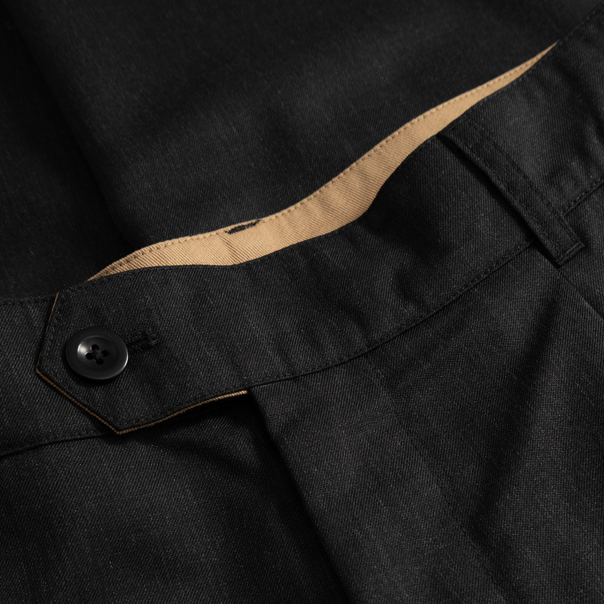 Norse Projects | Volda Easy Worsted Wool Pleated Trouser Charcoal Grey | Maplestore