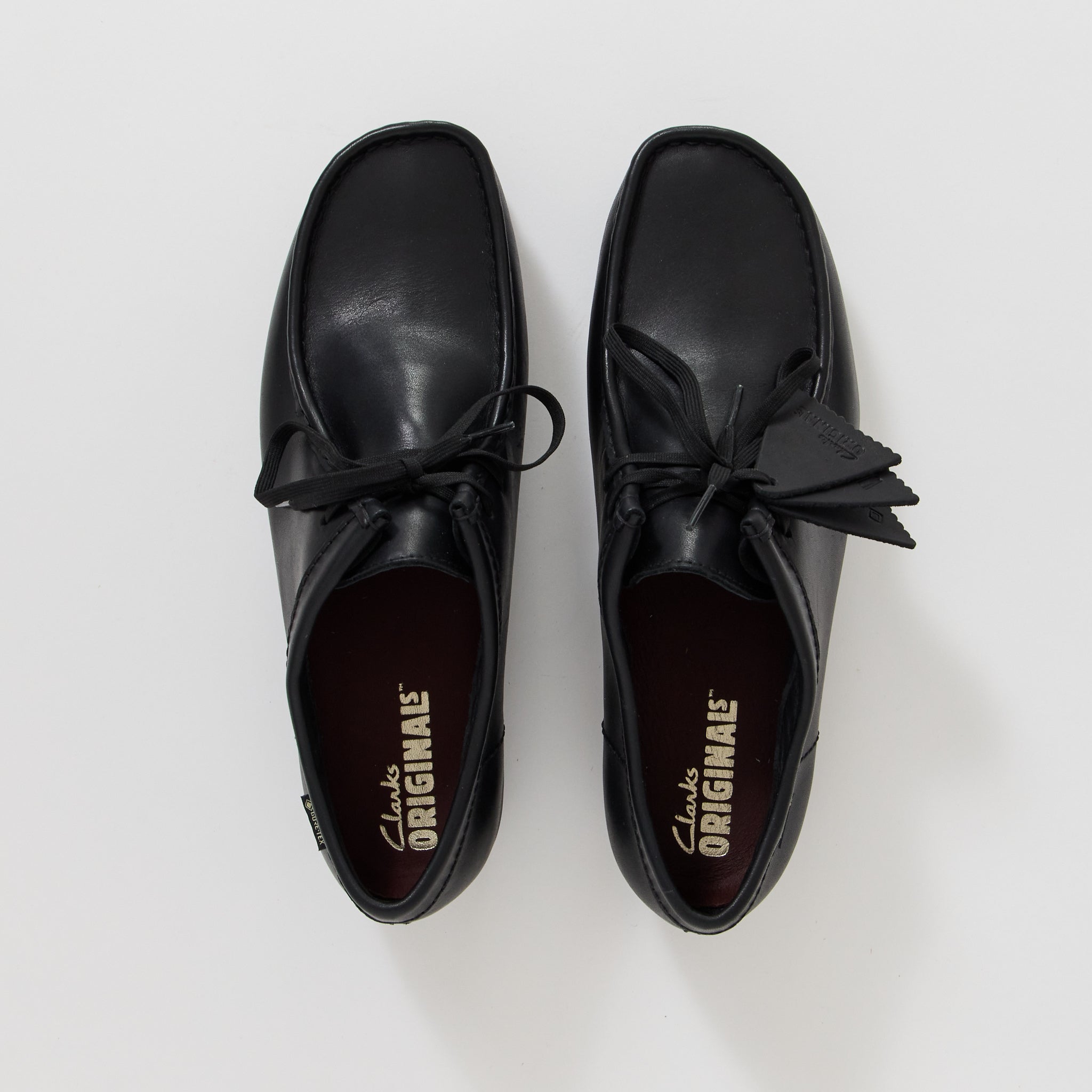 Wallabee GTX Black/Black Leather