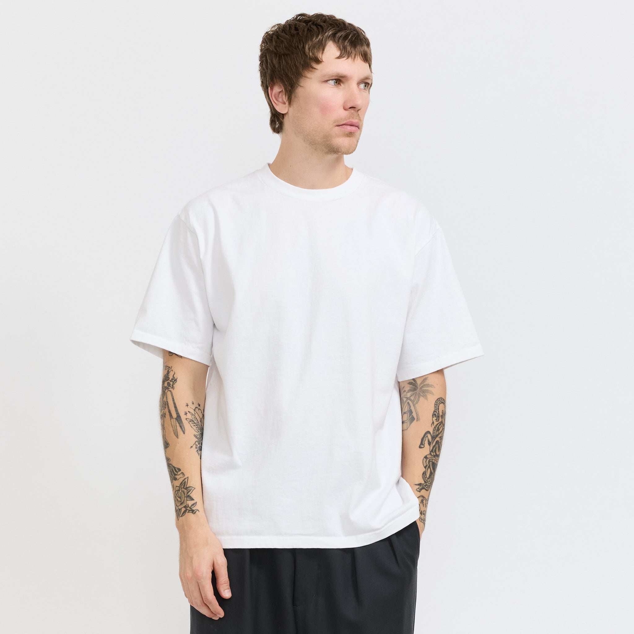 9oz. Tube Tee White