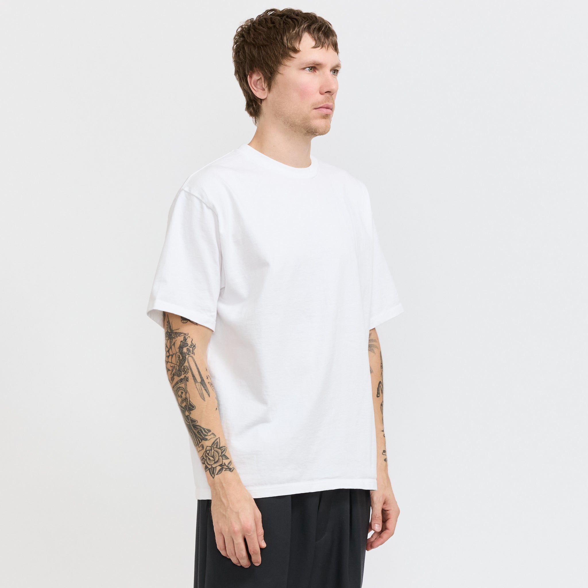 9oz. Tube Tee White