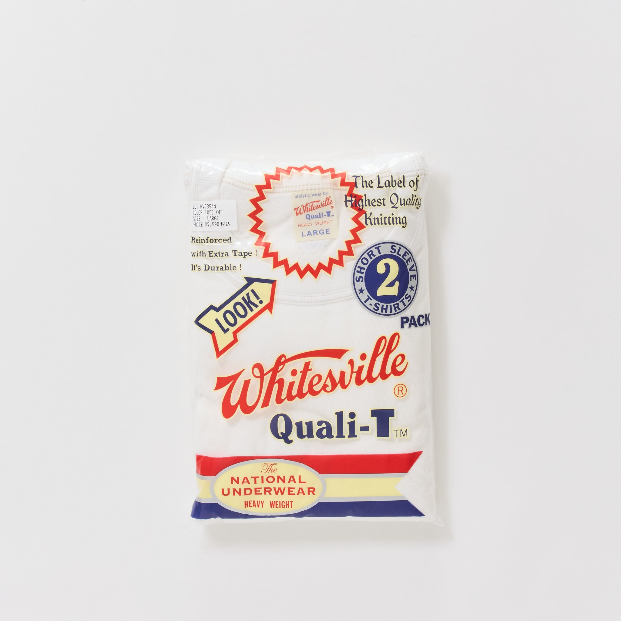 Whitesville 2 Pack T Shirts Off White
