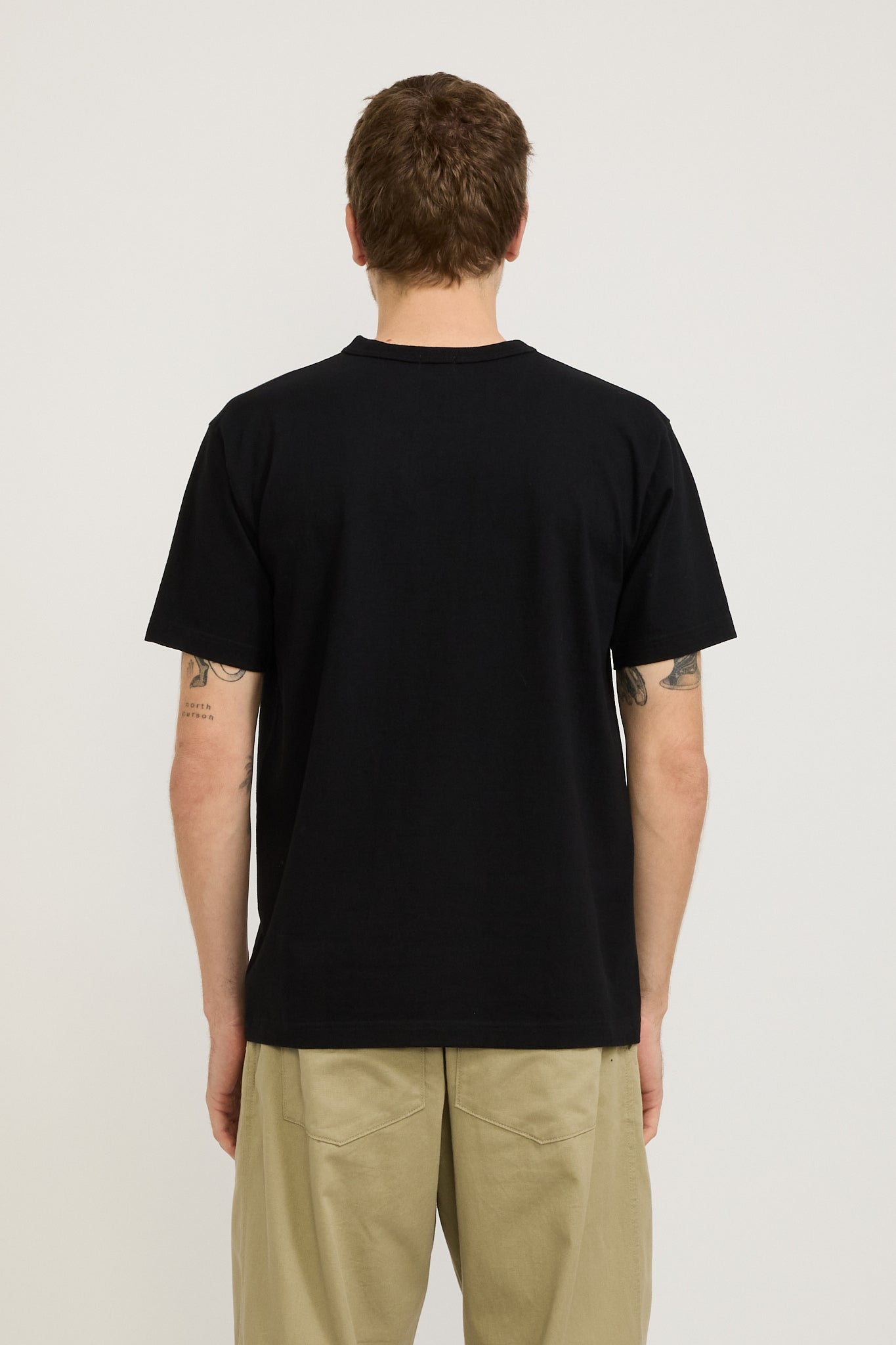 Sugar Cane | Whitesville S/S Pocket Tee Black | Maplestore