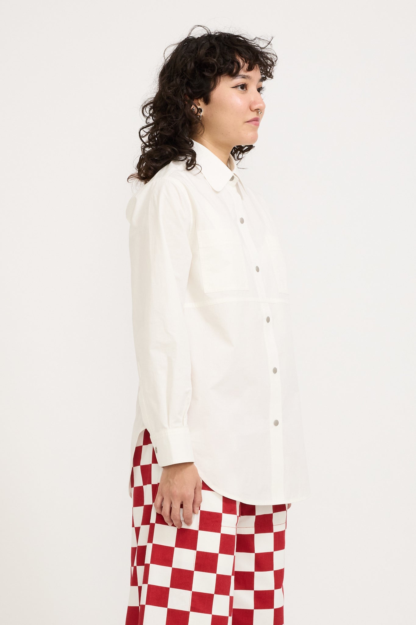 Wmenswear | Crew Shirt Off White | Maplestore