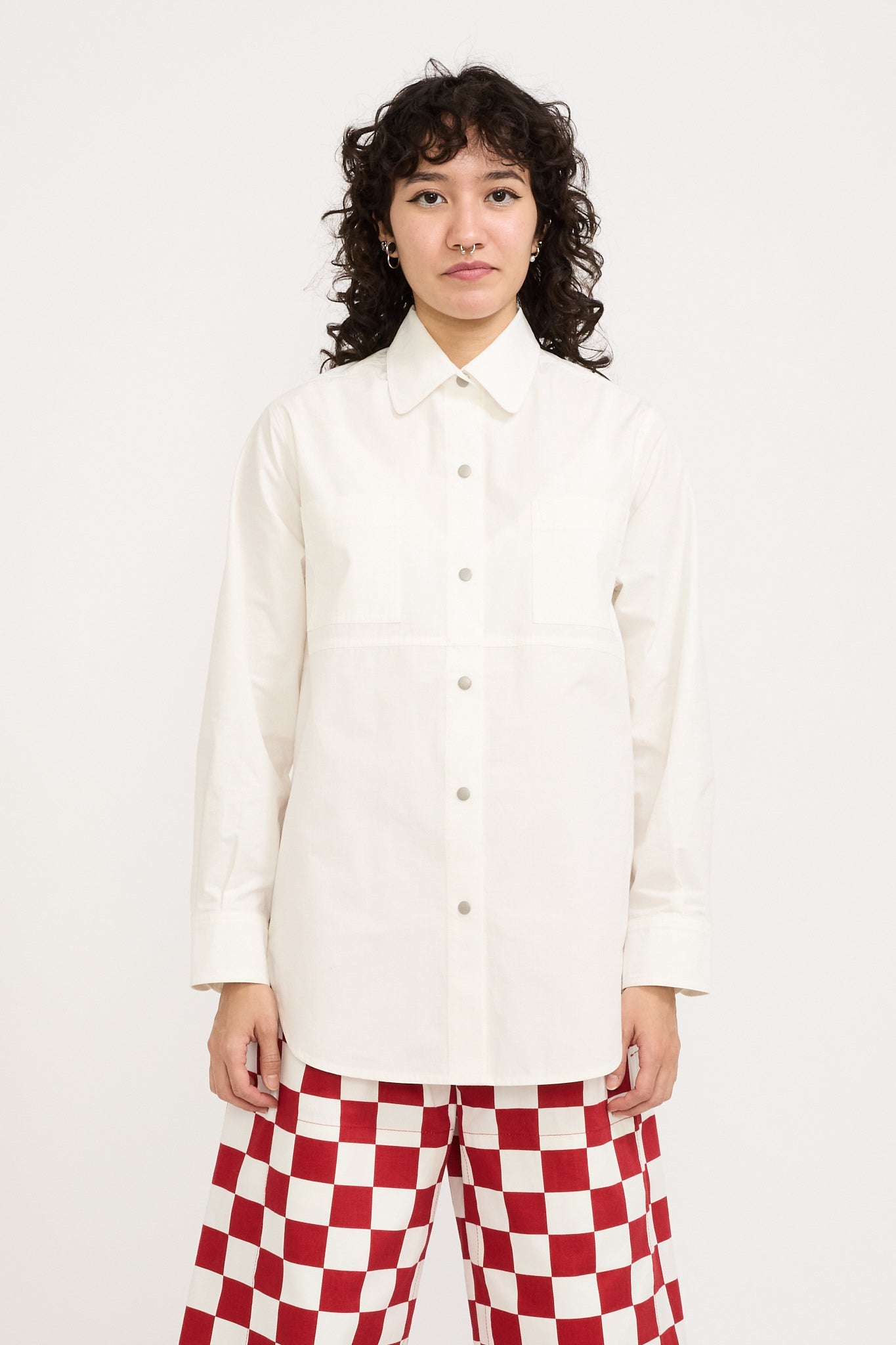 Wmenswear | Crew Shirt Off White | Maplestore