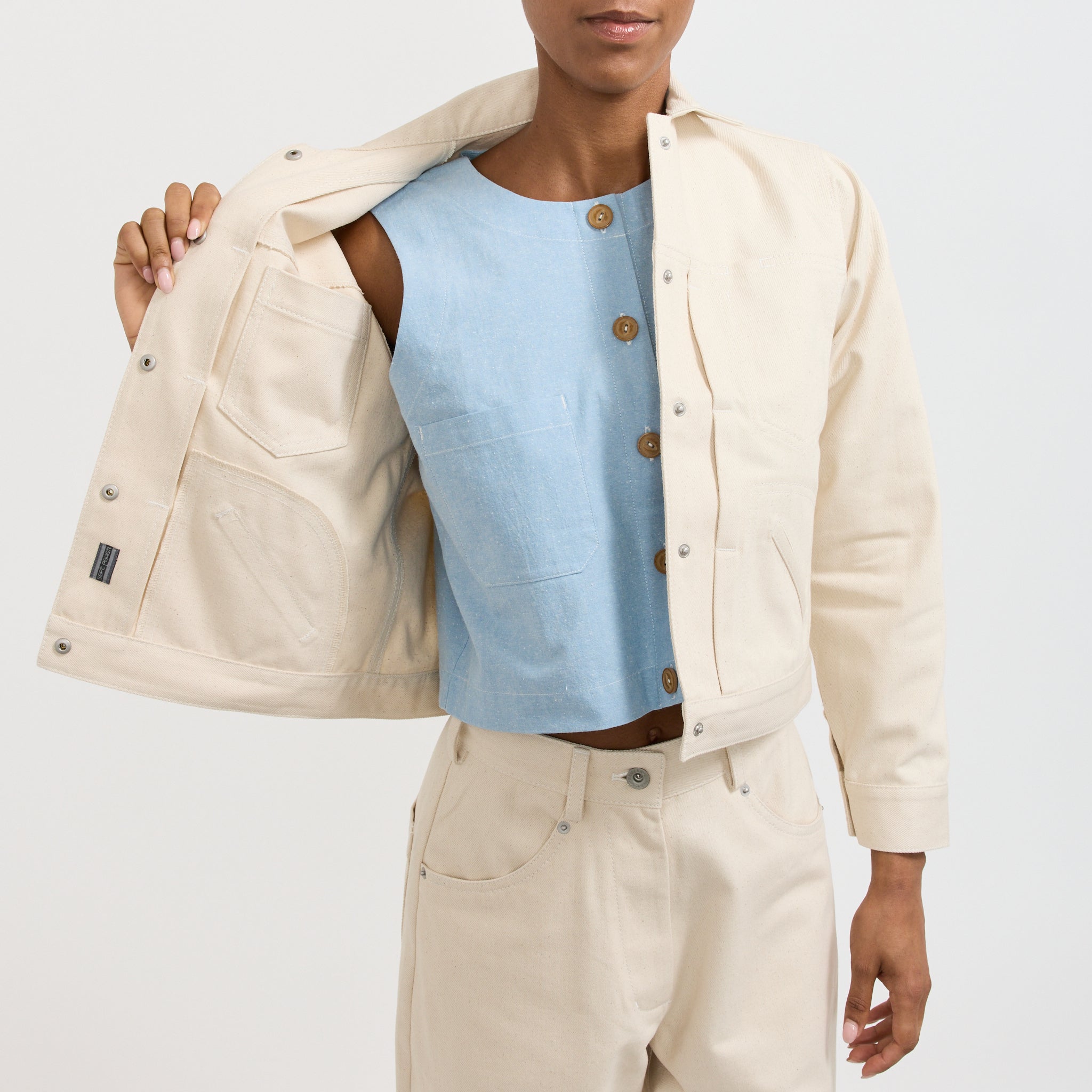 Engineers Jacket Ecru