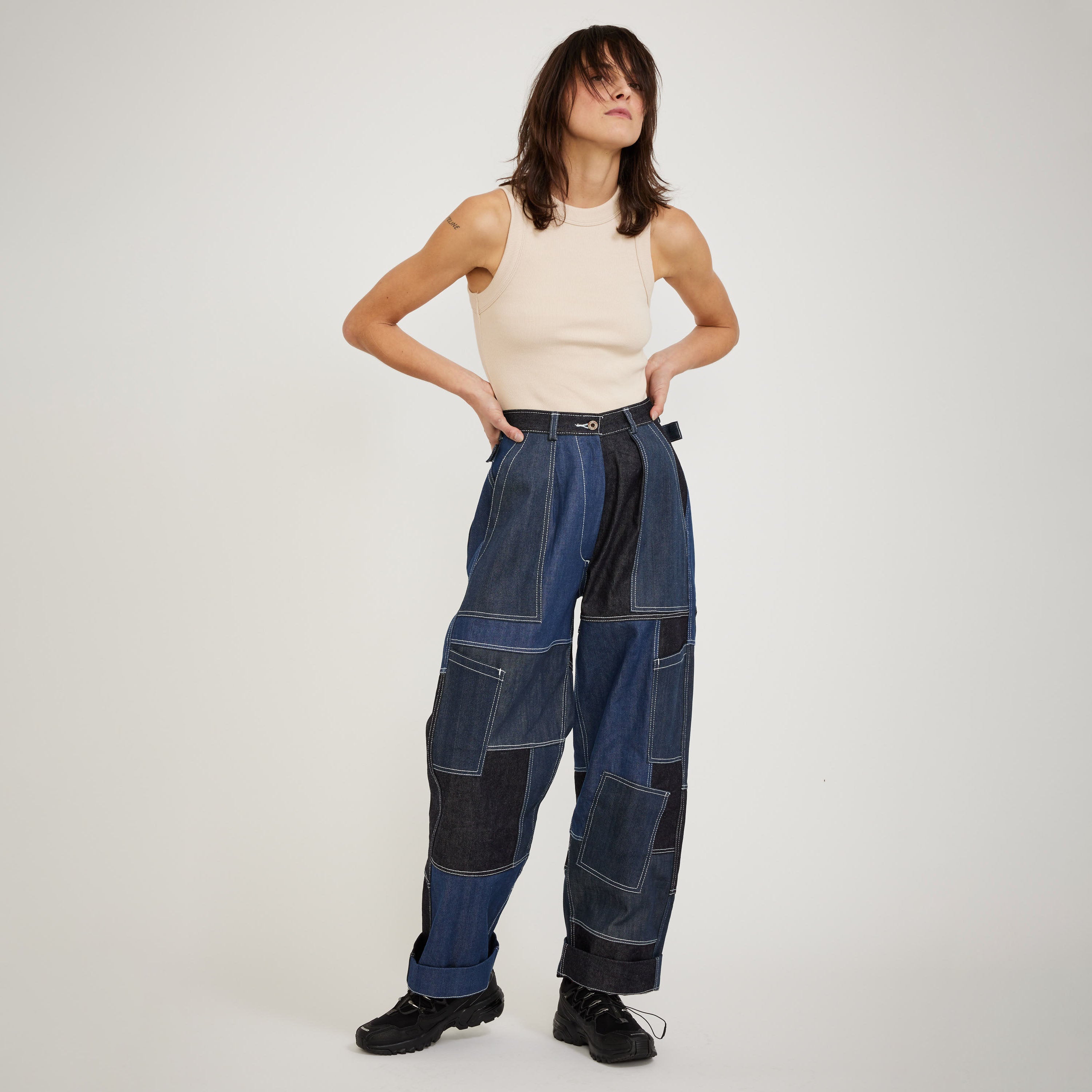 Freedom Flight Trousers Denim