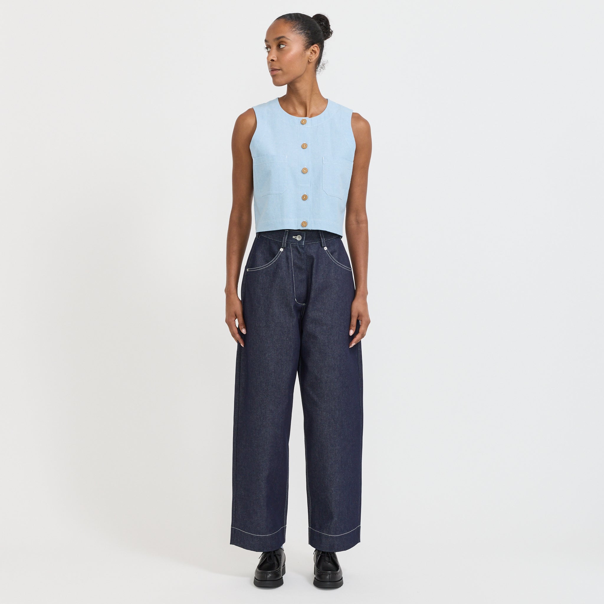 Wmenswear | Naa Shirt Baby Blue | Maplestore