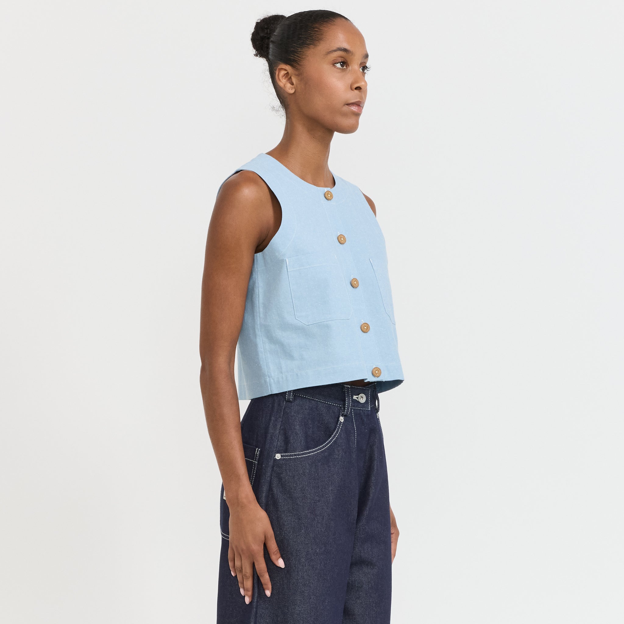 Wmenswear | Naa Shirt Baby Blue | Maplestore