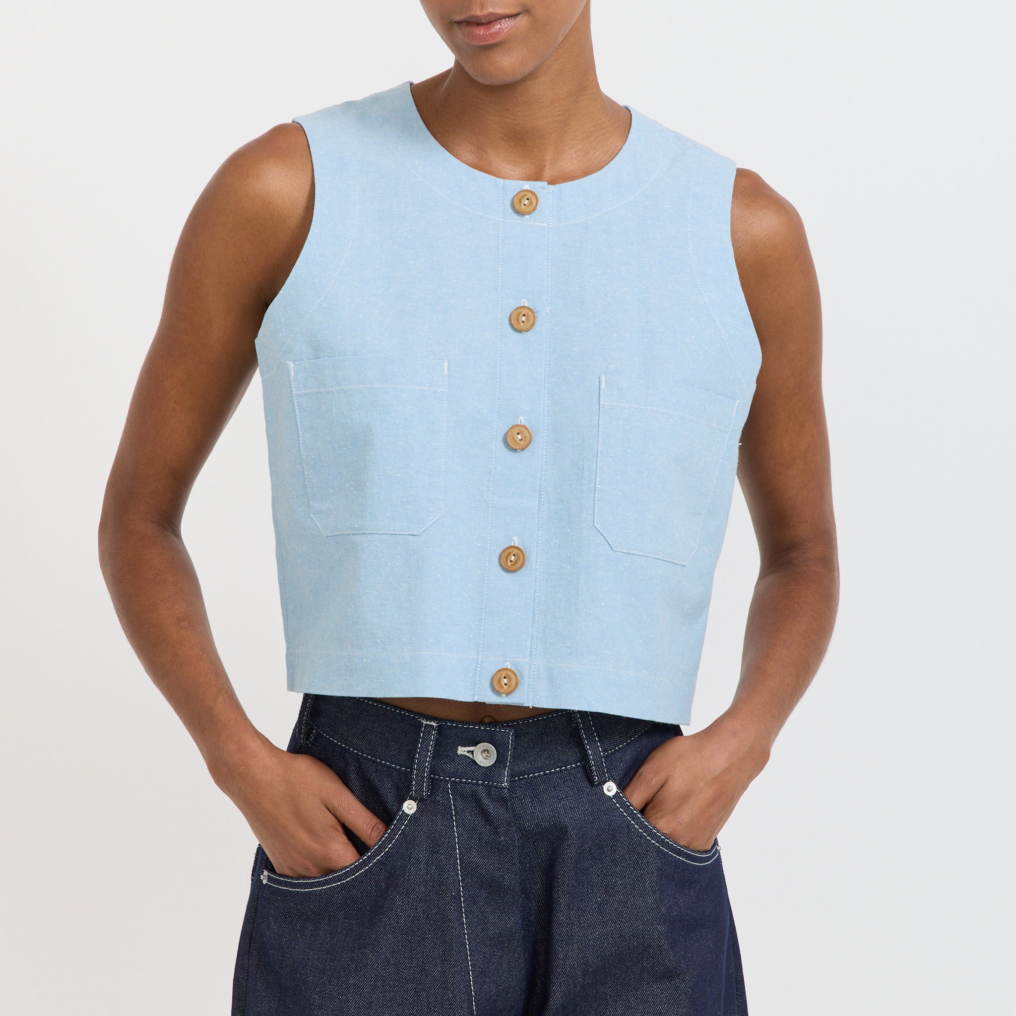 Wmenswear | Naa Shirt Baby Blue | Maplestore