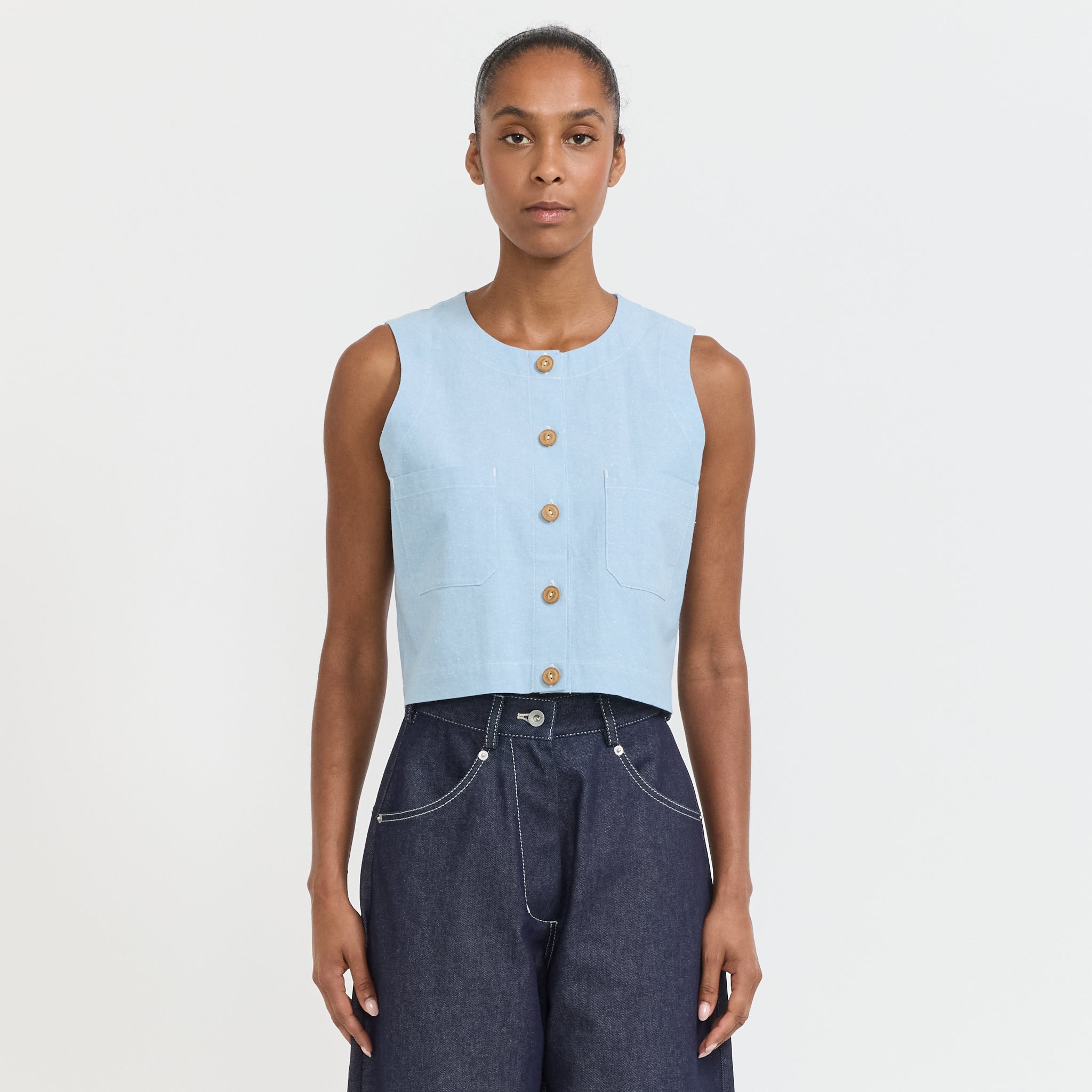 Wmenswear | Naa Shirt Baby Blue | Maplestore