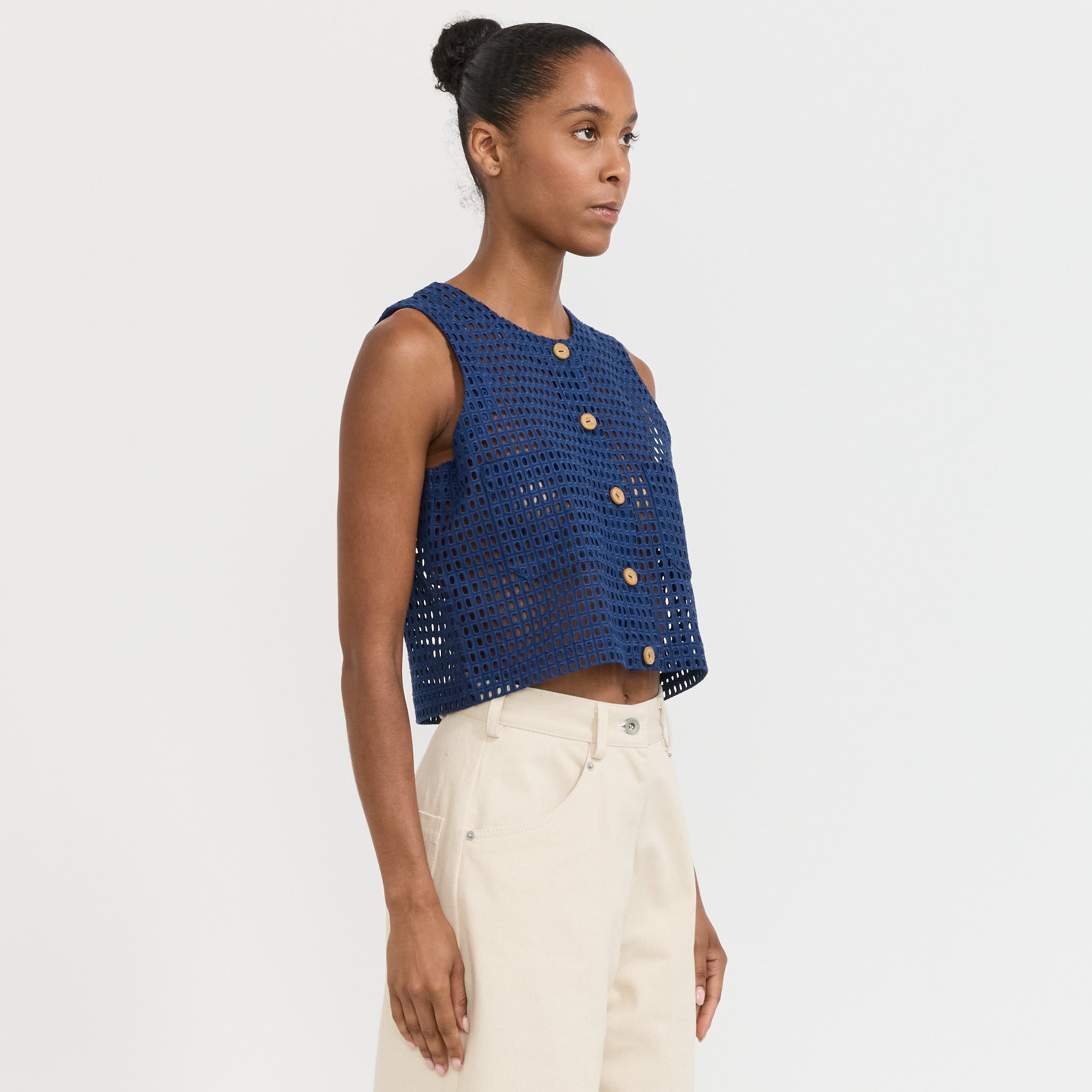 Wmenswear | Naa Shirt Indigo | Maplestore