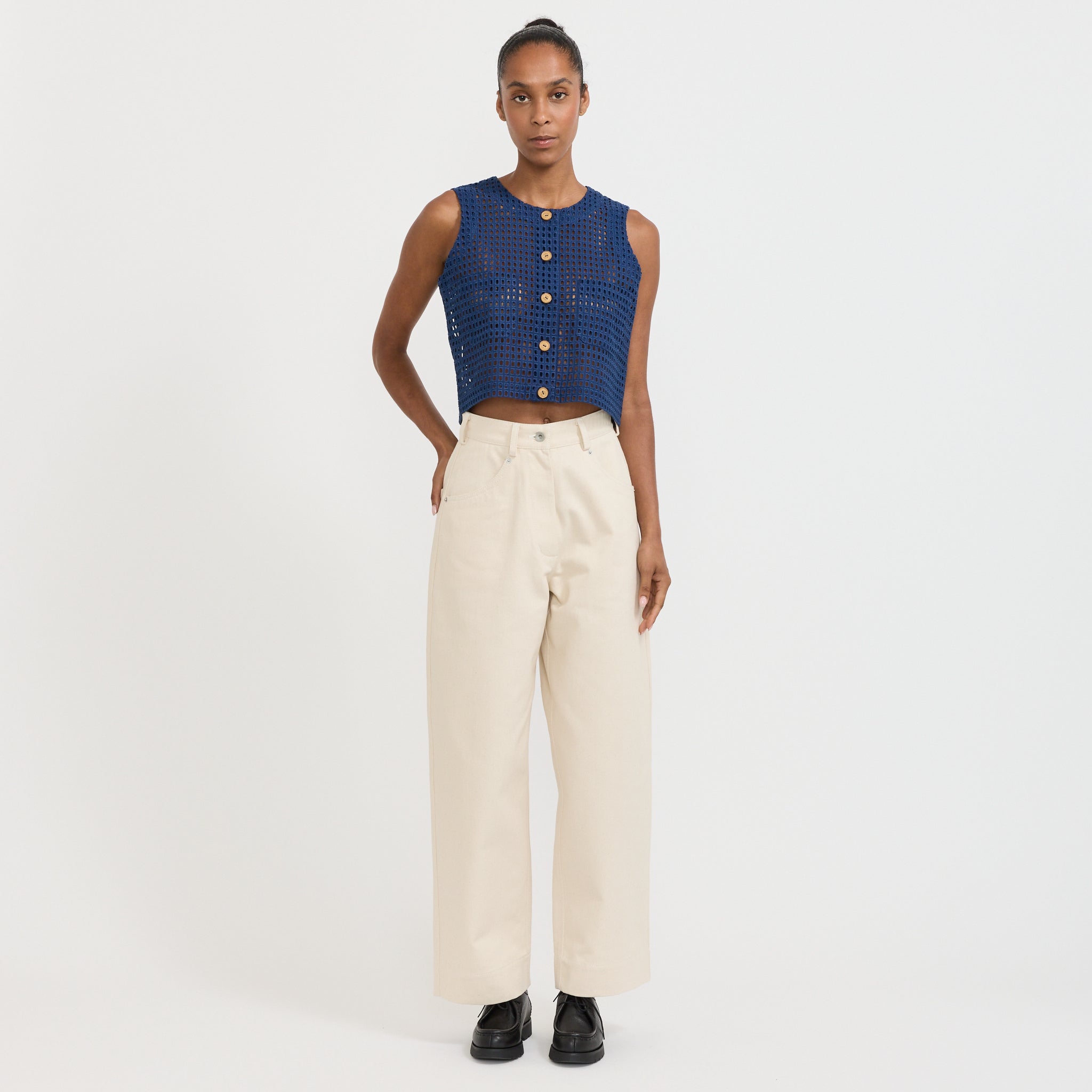 Wmenswear | Naa Shirt Indigo | Maplestore