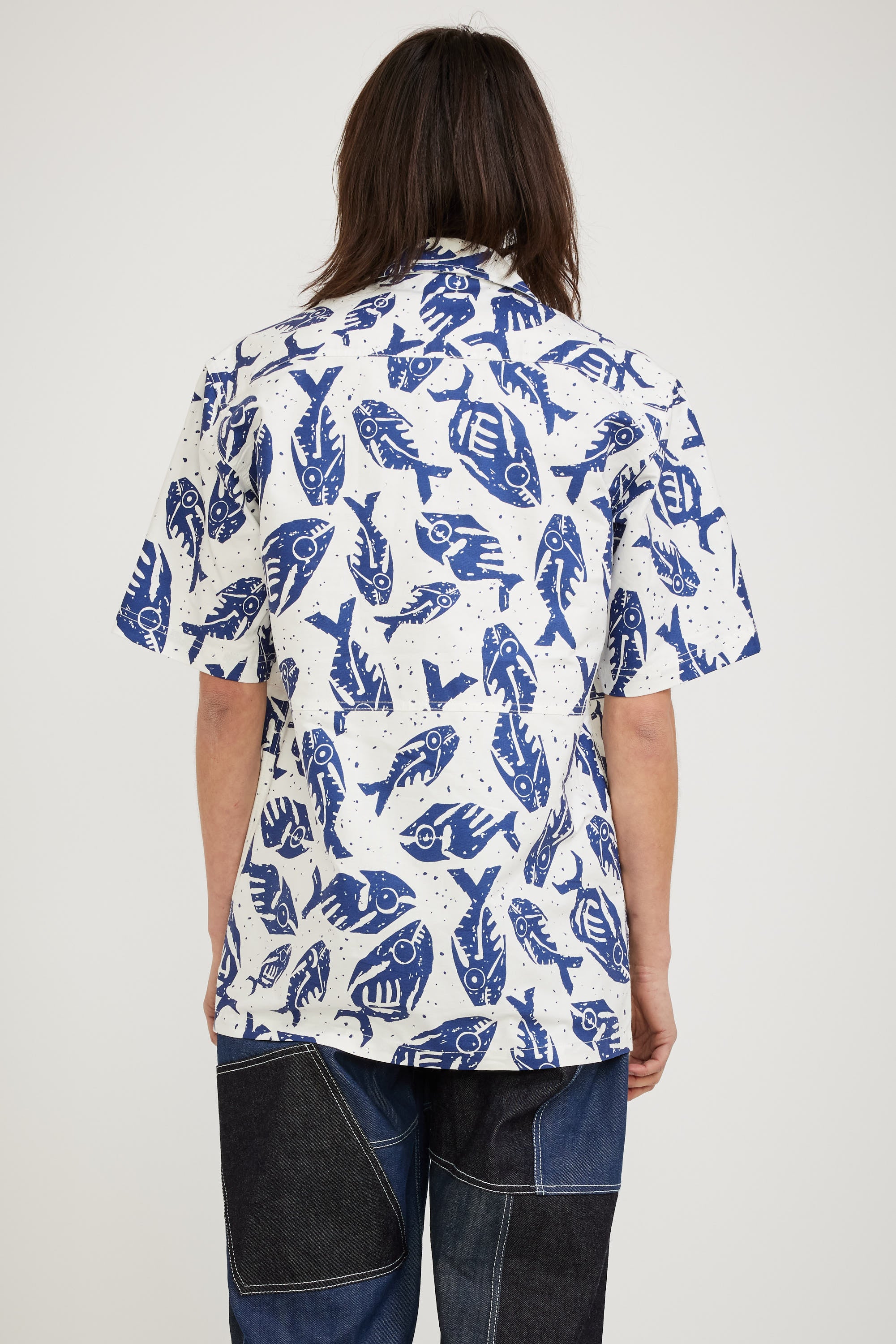 Wmenswear | Unisex Rec Shirt Navy/White | Maplestore