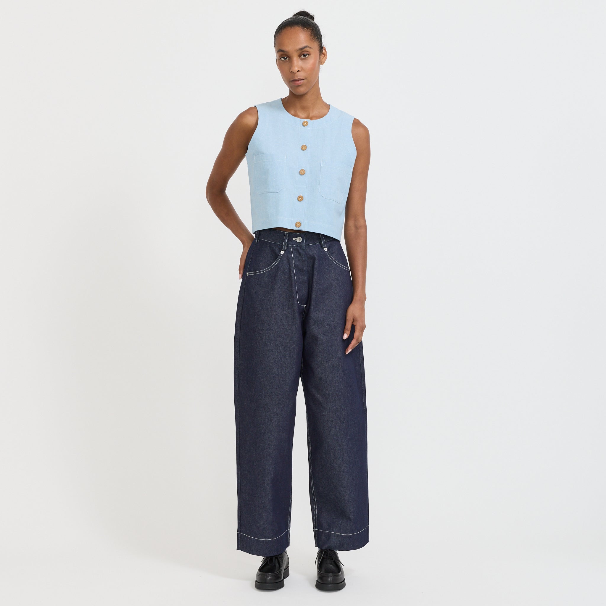 Wmenswear | Wendy Trouser Denim | Maplestore