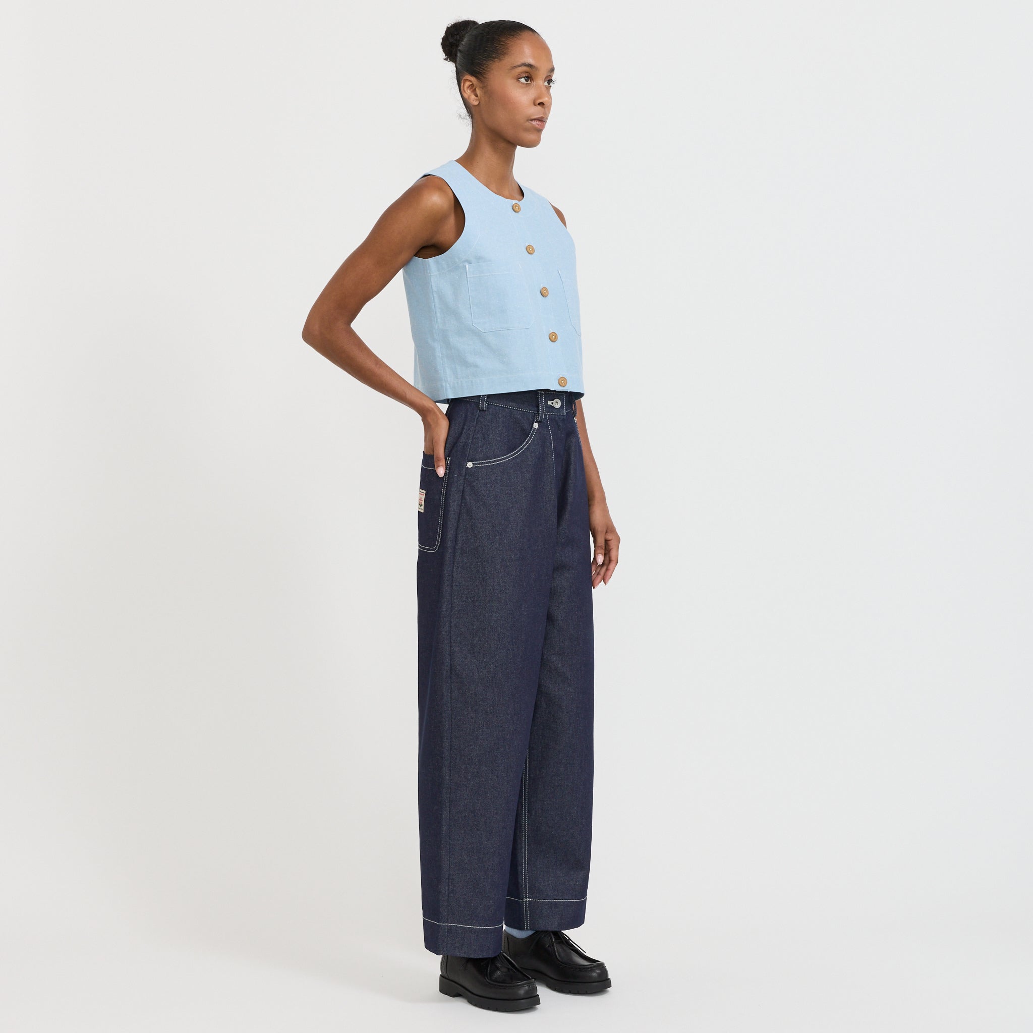 Wmenswear | Wendy Trouser Denim | Maplestore