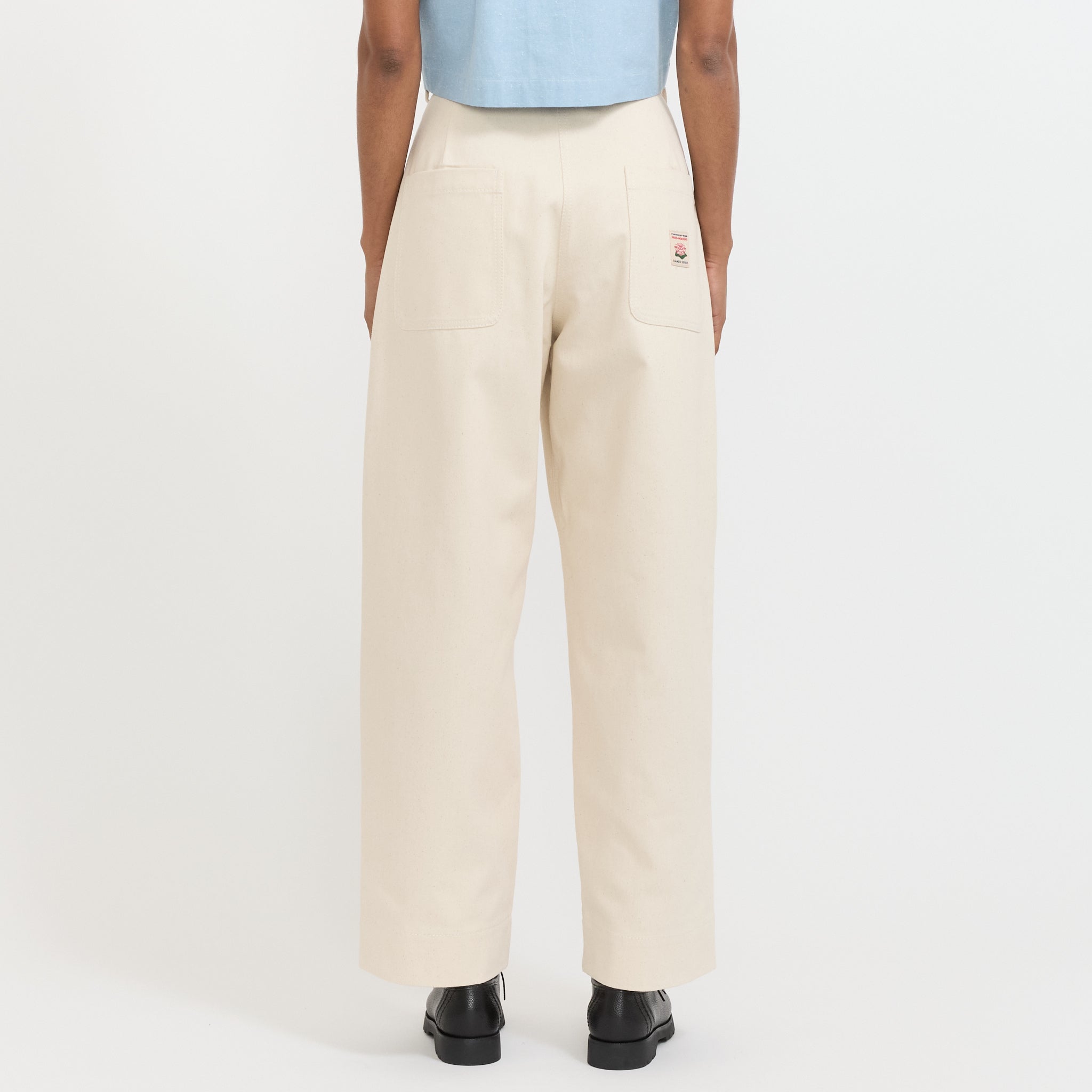 Wmenswear | Wendy Trouser Ecru | Maplestore