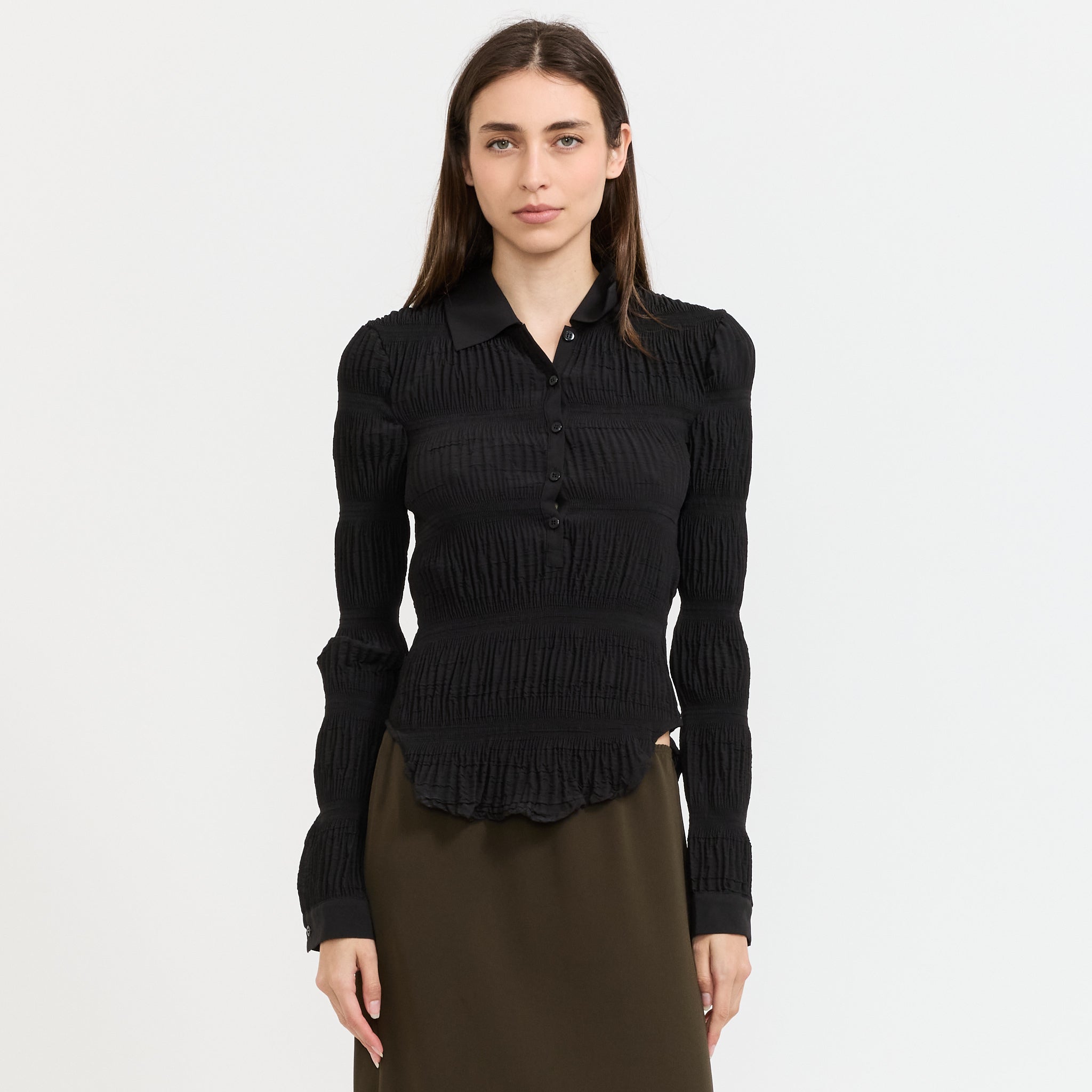 Eliana Polo Shirt Black