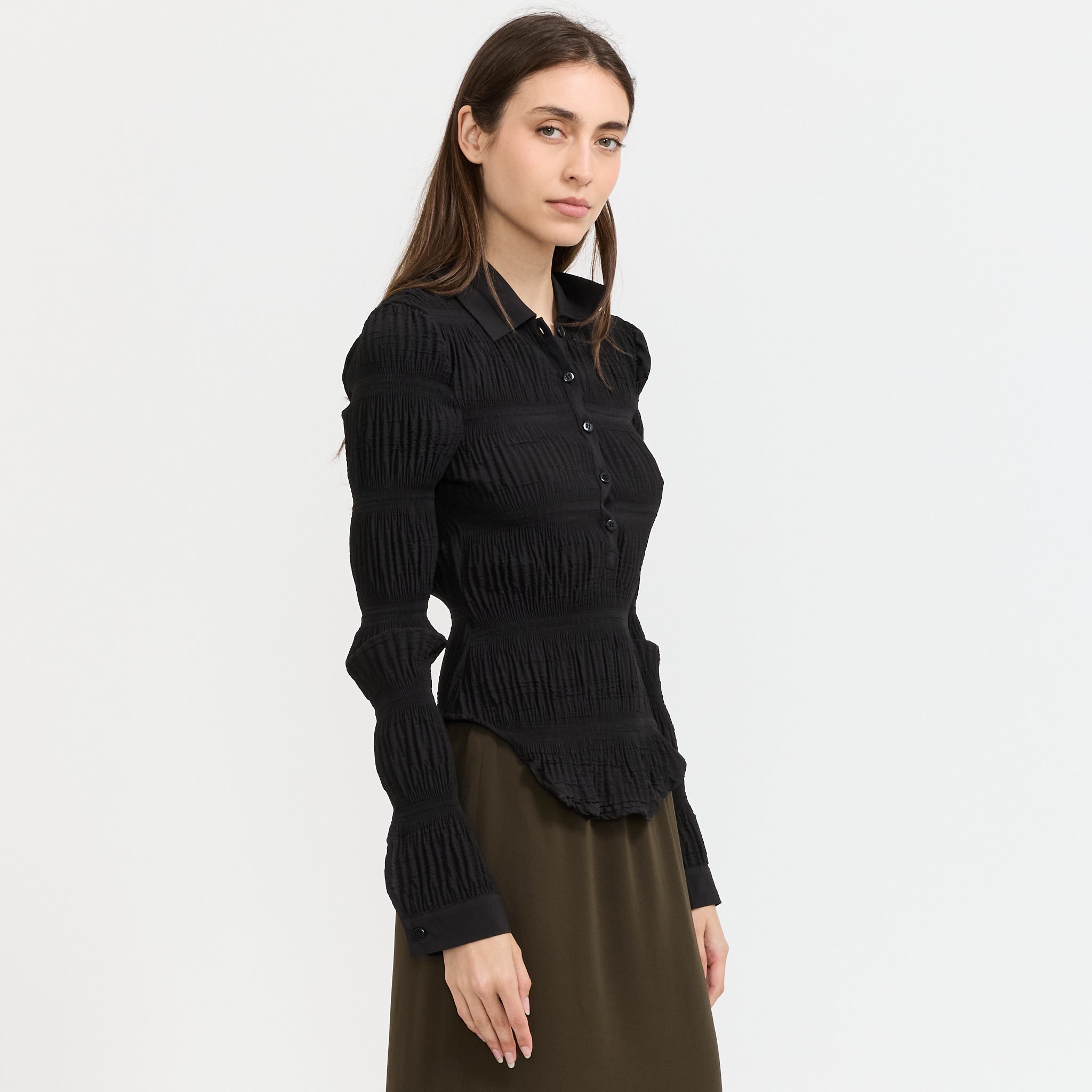 Eliana Polo Shirt Black