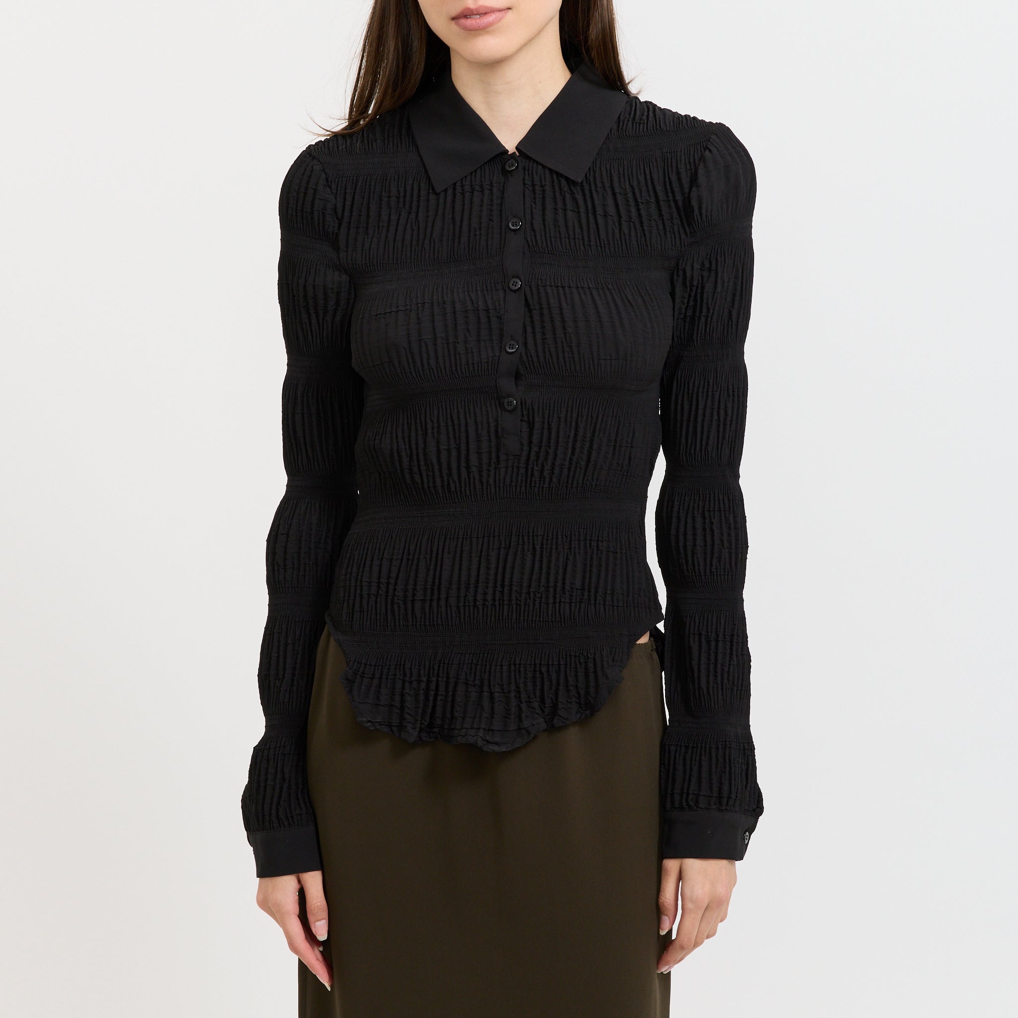 Eliana Polo Shirt Black