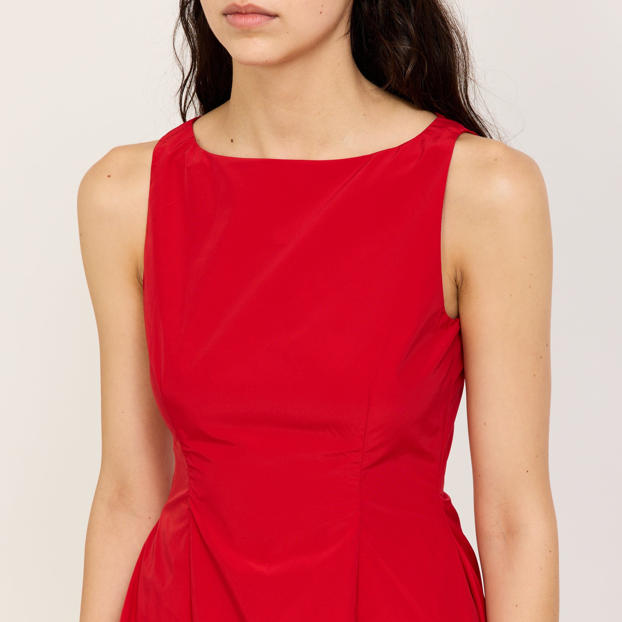 Wynn Hamlyn | Bobbie Mini Dress Red | Maplestore