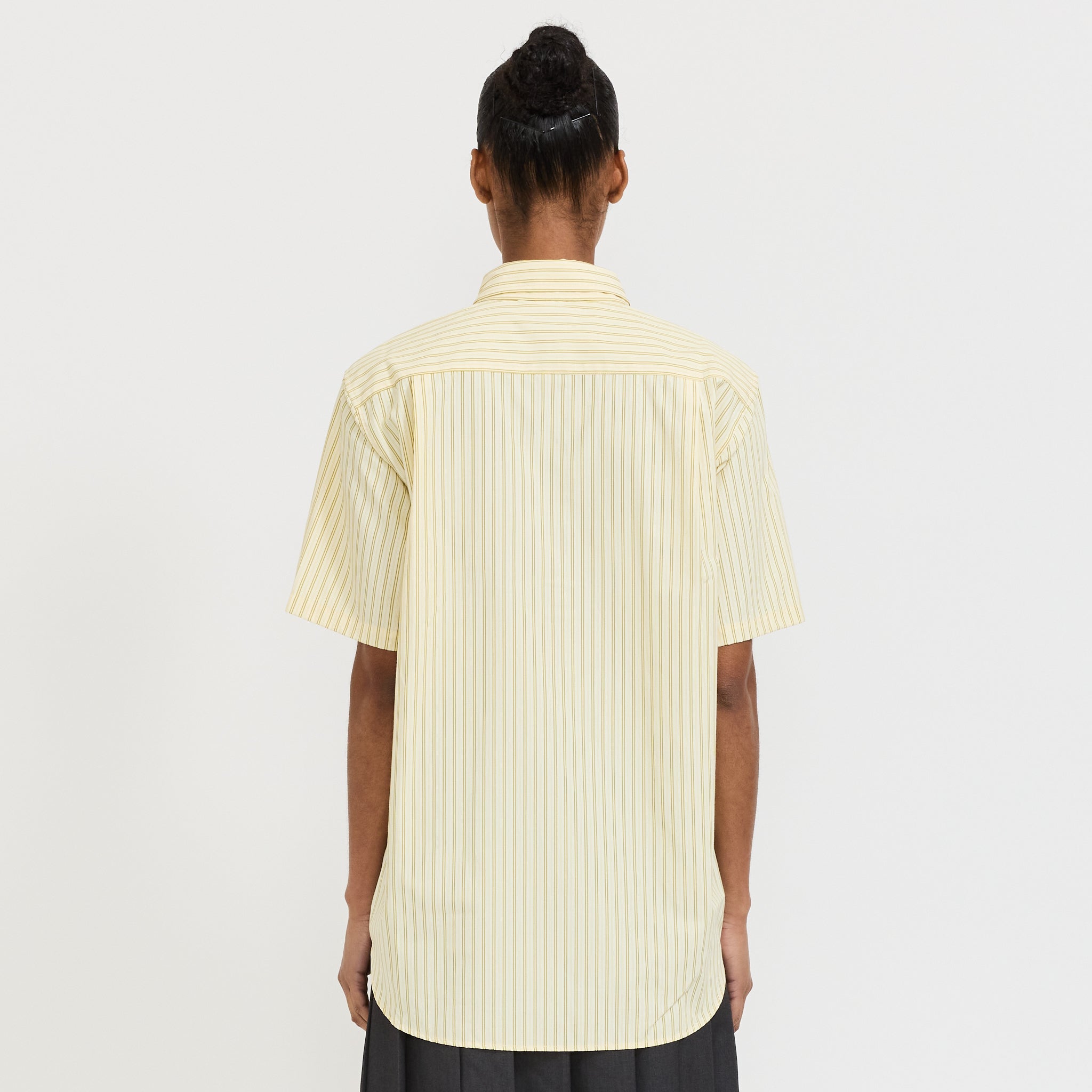 Wynn Hamlyn | Double Collar Shirt Butter | Maplestore