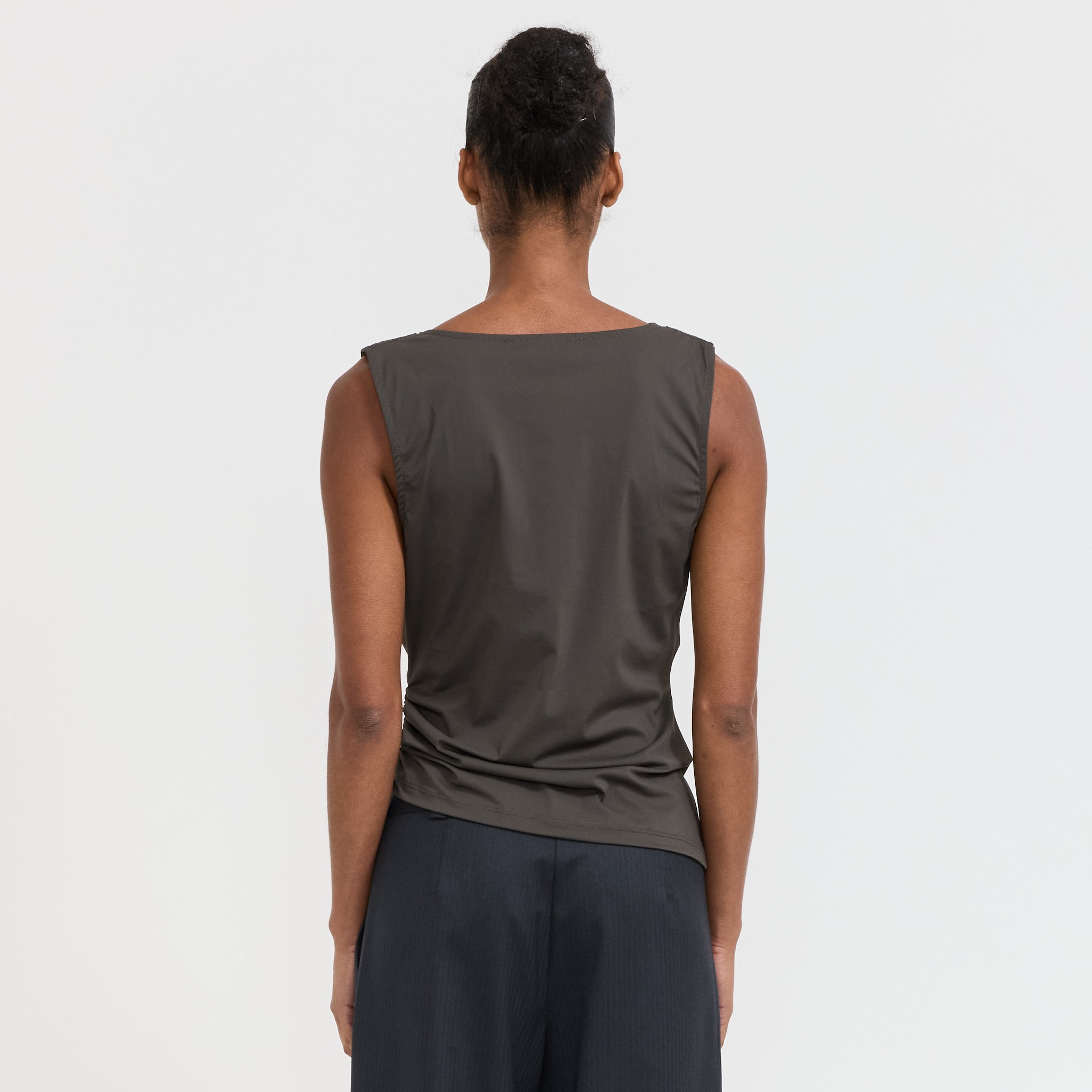 Wynn Hamlyn | Lori Knit Top Slate Grey | Maplestore