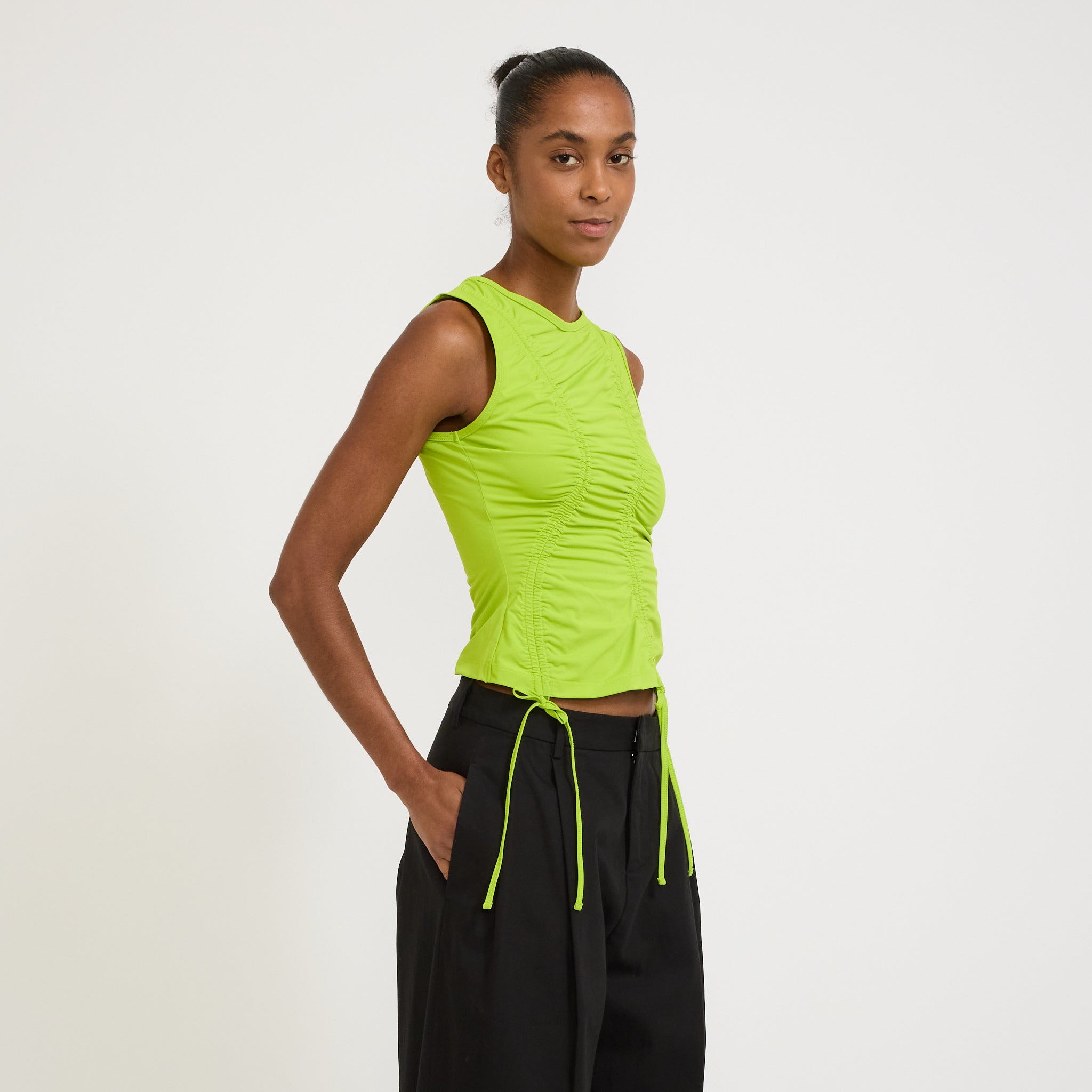 Lulu Tank Acid Green