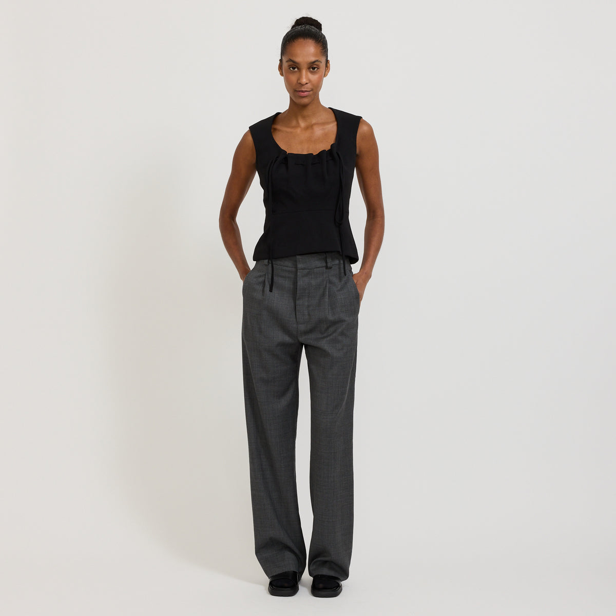 Max Top Black | Womens Tops by Wynn Hamlyn | Maplestore