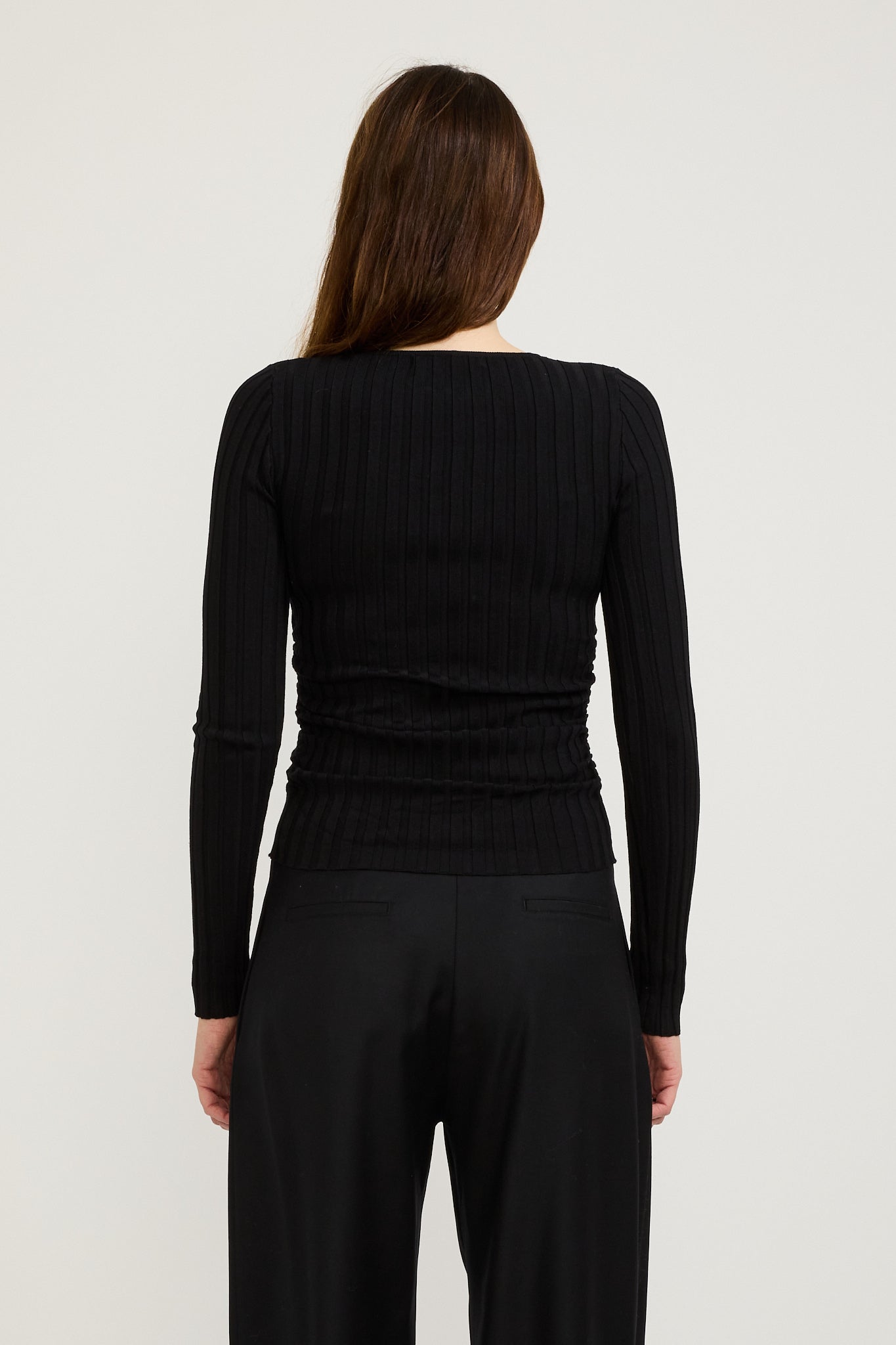 Wynn Hamlyn | Olivia Knit Top Black | Maplestore