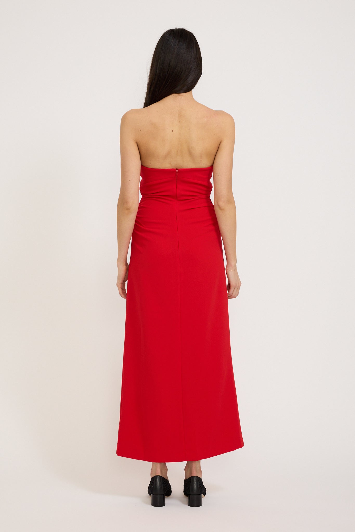 Wynn Hamlyn | Zoe Bodice Dress Red | Maplestore