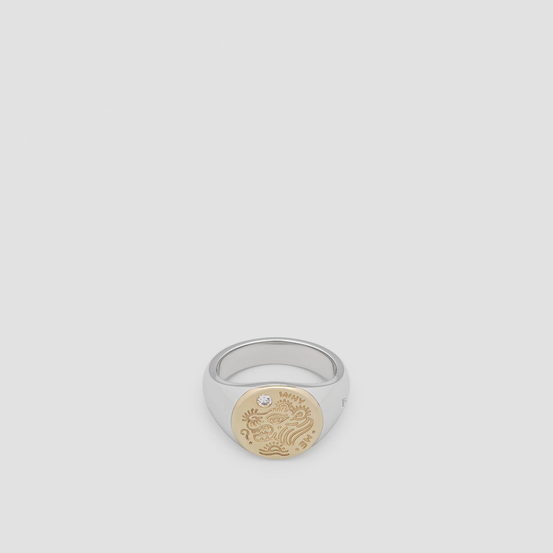 Why Me Ring Gold