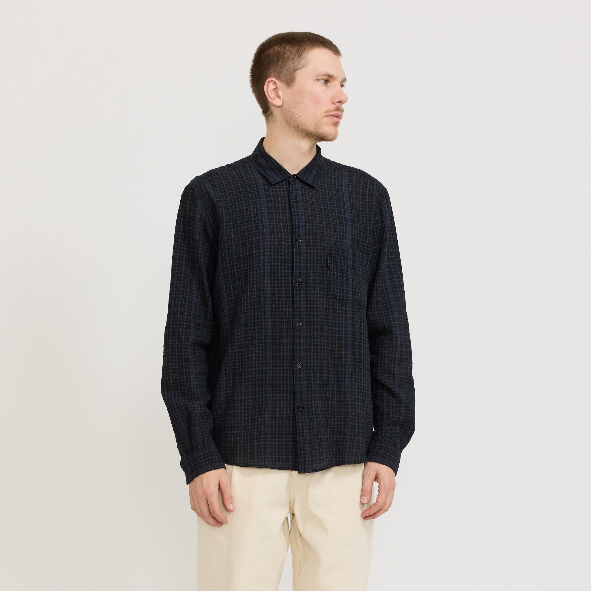Curtis Shirt Black/Green