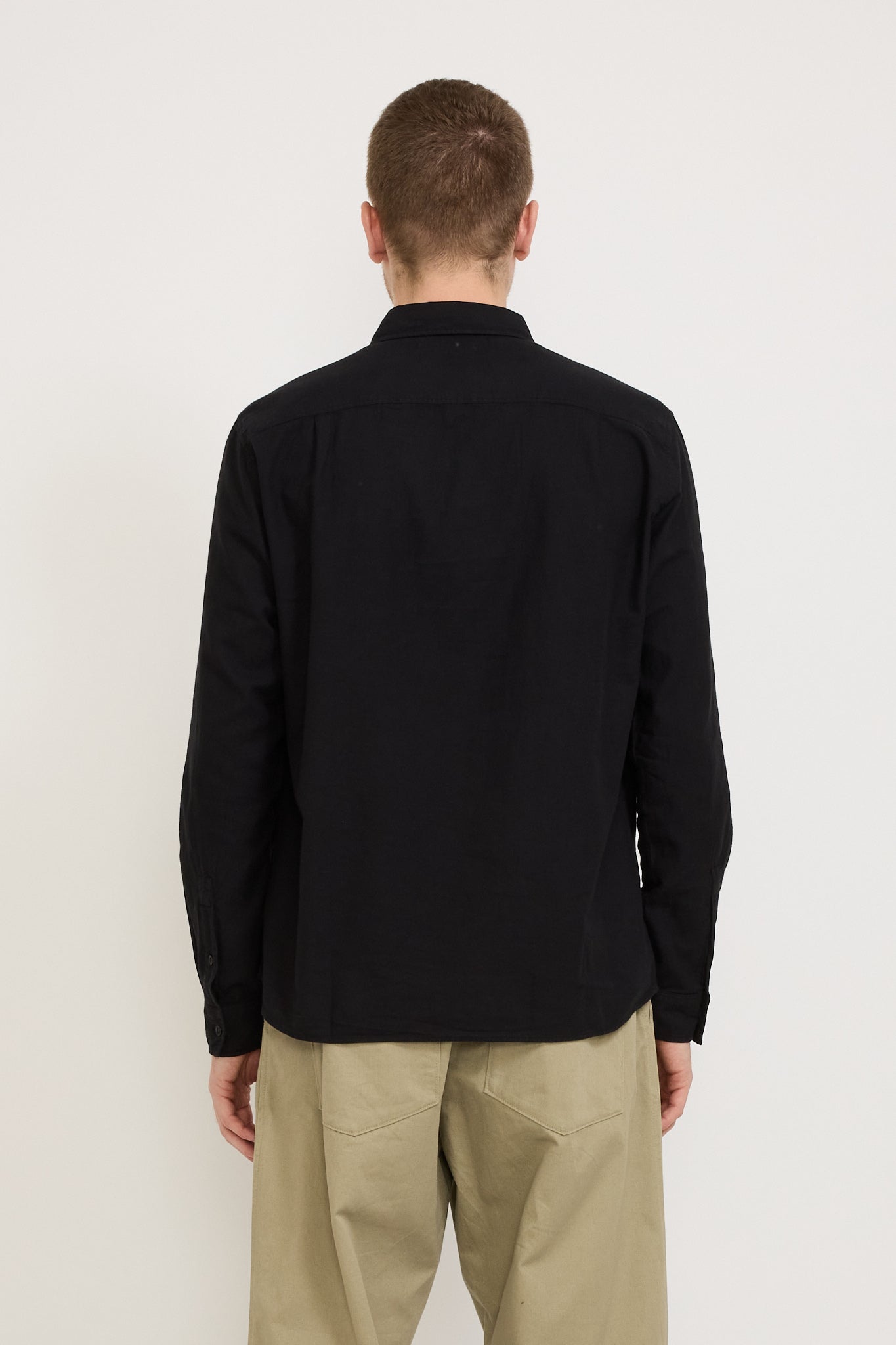 YMC | Curtis Shirt Black | Maplestore