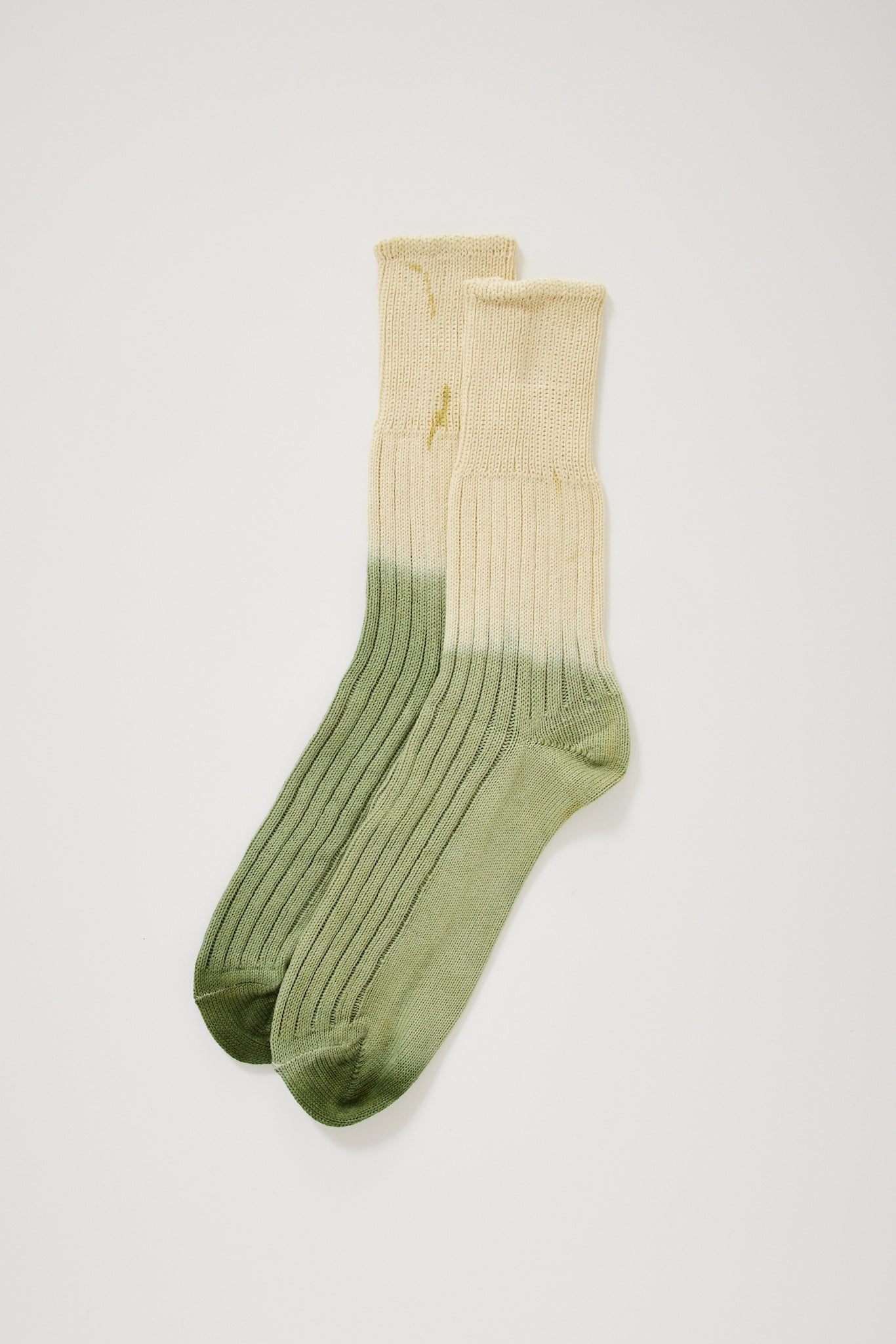 YMC | Dip Dye Sock Green | Maplestore